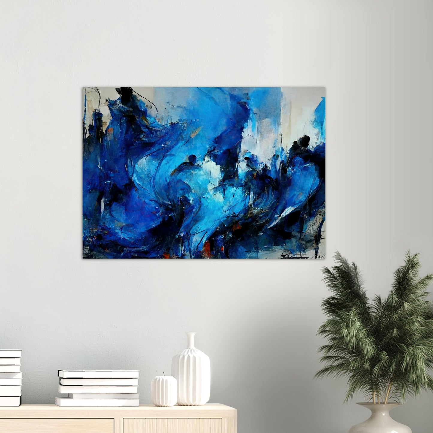 Poster in Museumsqualität - Blue Revolution - Art of Cubism - Fineart - Peace - Wandkunst - Mankind - Poster with frame - Abstract Blue Kollektion - artwork - art brand - printed cup personalized - pixelboys - Kunstdrucke - wandbilder - wall art - Kunst auf Tassen - vintage art - Office Poster - Gastrotassen - Wanddekoration - Geschenkidee  - political peace - freedom - uno - Geschenkidee - Acrylkunst - blauhelme - Geschenkidee - Office Poster - Acryldruck -