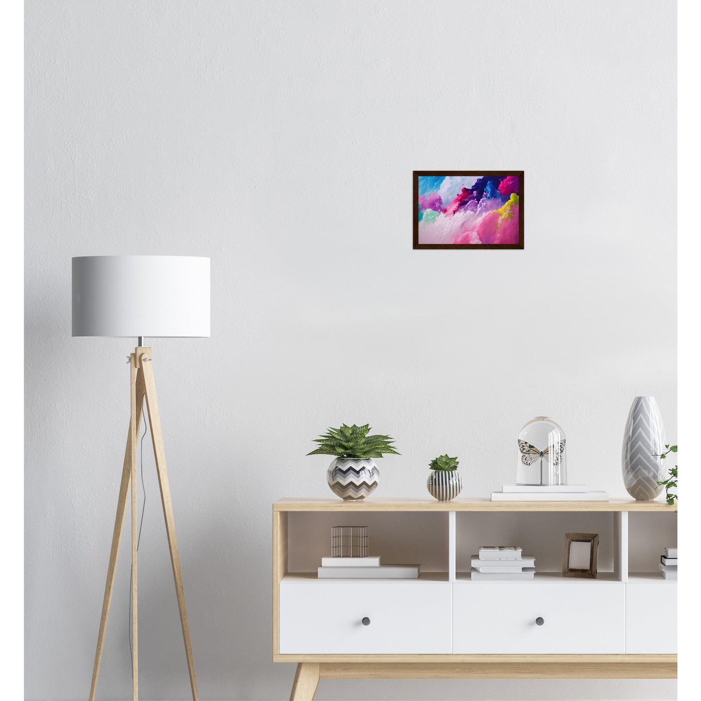 Poster mit Rahmen (Holz) - in Museumsqualität - Candy floss - Süßigkeiten - Kindheit - Cubism - Holzleisten - Fineart - Zuckerwatte - Wandkunst - Poster with frame - Abstract Kollektion - artwork - art brand - printed cup personalized - pixelboys - Kunstdrucke - wandbilder - wall art - Kunst auf Tassen - vintage art - Office Poster - Gastrotassen - Wanddekoration - Geschenkidee  - Cabdyland - Icecream - Geschenkidee - Acrylkunst - Geschenkidee - Office Poster - Acryldruck - Abstrakte Kunst