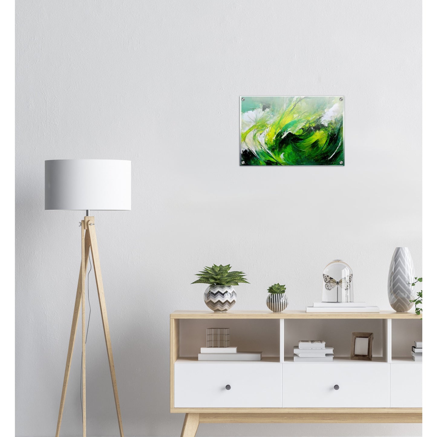 Acrylbild auf Glas - in Museumsqualität - Green Storm - Ölgemälde - Grüner Sturm - Abstract - Klima - Planet - Fineart - Green Sea - Wandkunst - Holzleisten - Poster with frame - Abstract Green Kollektion - artwork - art brand - printed cup personalized - pixelboys - Kunstdrucke - wandbilder - wall art - Kunst auf Tassen - vintage art - Office Poster - Gastrotassen - Wanddekoration - Fineart  - Colorfull - Dynamic - Geschenkidee - Acrylkunst - Geschenkidee - Office Poster - Acryldruck - Abstrakte Kunst -