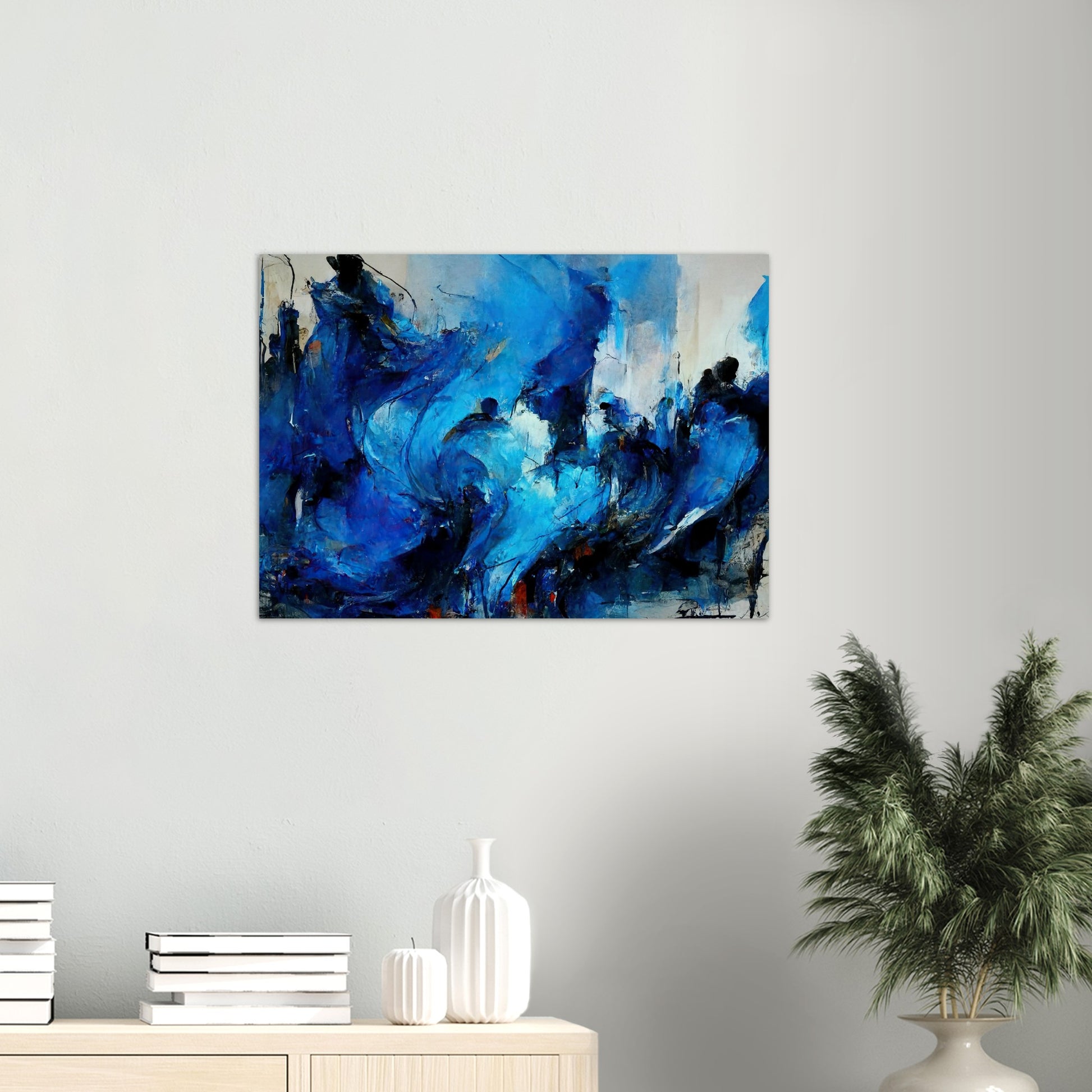 Poster in Museumsqualität - Blue Revolution - Art of Cubism - Fineart - Peace - Wandkunst - Mankind - Poster with frame - Abstract Blue Kollektion - artwork - art brand - printed cup personalized - pixelboys - Kunstdrucke - wandbilder - wall art - Kunst auf Tassen - vintage art - Office Poster - Gastrotassen - Wanddekoration - Geschenkidee  - political peace - freedom - uno - Geschenkidee - Acrylkunst - blauhelme - Geschenkidee - Office Poster - Acryldruck -