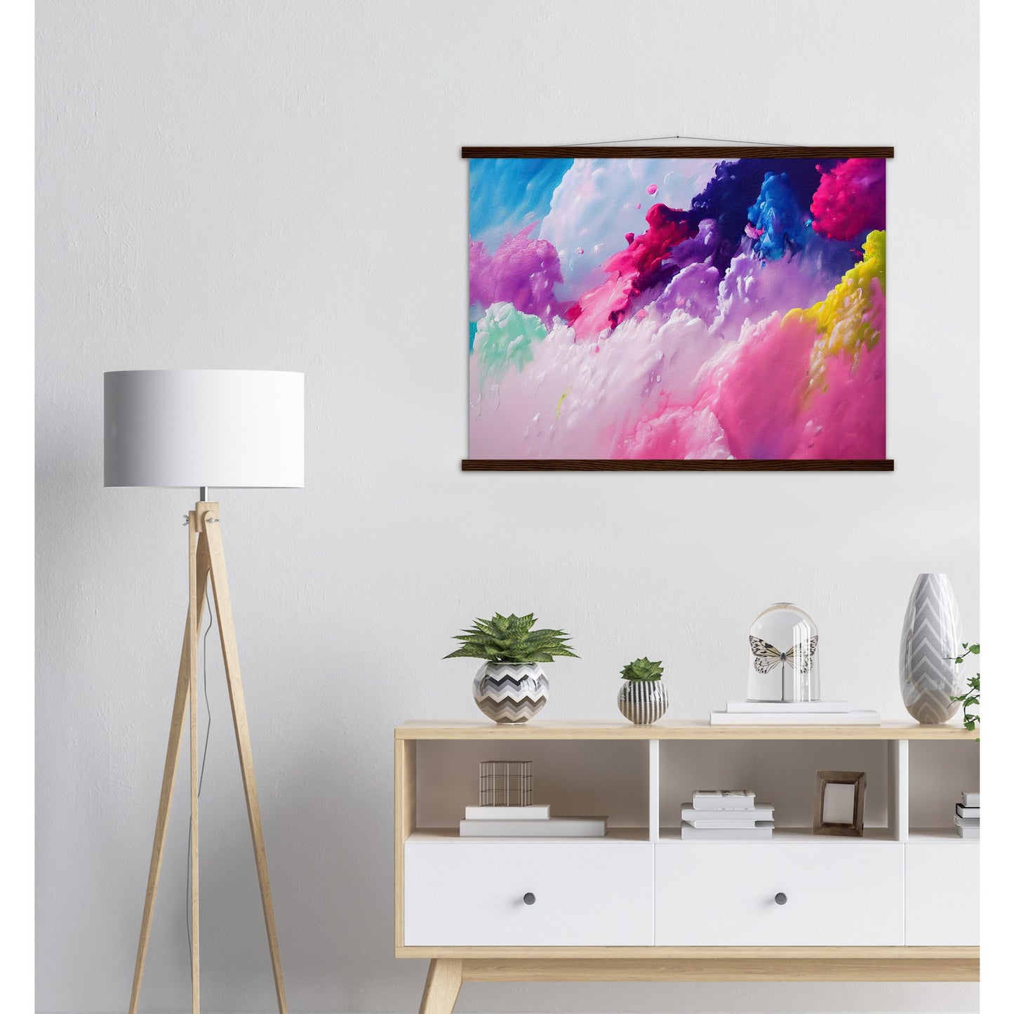 Poster mit Holzleisten - in Museumsqualität - Candy floss - Süßigkeiten - Kindheit - Cubism - Holzleisten - Fineart - Zuckerwatte - Wandkunst - Poster with frame - Abstract Kollektion - artwork - art brand - printed cup personalized - pixelboys - Kunstdrucke - wandbilder - wall art - Kunst auf Tassen - vintage art - Office Poster - Gastrotassen - Wanddekoration - Geschenkidee  - Cabdyland - Icecream - Geschenkidee - Acrylkunst - Geschenkidee - Office Poster - Acryldruck - Abstrakte Kunst