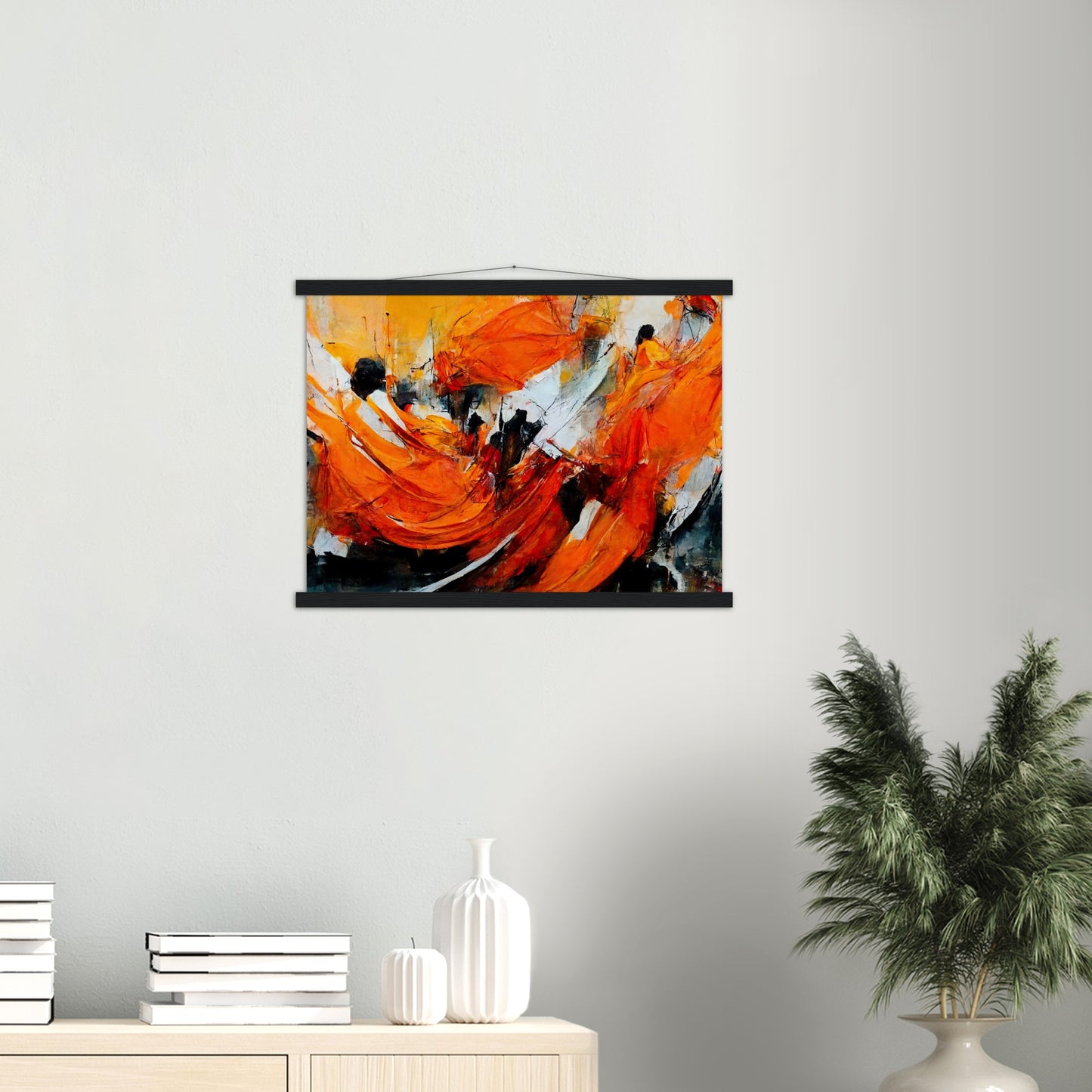 Poster mit Leisten - „Strolling in Amsterdam“ - Orange Pain - autumn - Ölgemälde - Abstract - Dutch Art - Abstract - Fineart - Herbstsonne - Wandkunst - Holzrahmen - Poster with frame - Abstract Orange - artwork - art brand - printed cup personalized - Holzleisten - pixelboys - Kunstdrucke - wandbilder - wall art - Kunst auf Tassen - Office Poster - Gastrotassen - Wanddekoration - Fineart - Posterleisten - Dynamic - Acrylkunst - Geschenkidee - Office Poster - Acryldruck - Abstrakte Kunst -