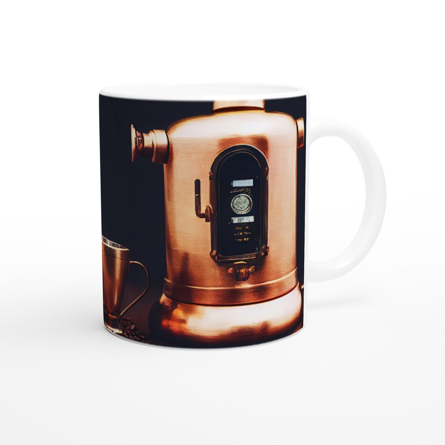 Sammeltasse - in Museumsqualität - Steampunk - Coffee Maker - No.4 - Collection Cup - Pixelboys - Wandbild - Kunstwerk - Hotelkunst - Kunst auf Postern - Fine Art - Steampunk - Future - Maschine - Poster with frame - Office Poster - Art Brand - Pixelboys - Coffee House - Restaurant Poster - Wall Art - Kunstdruck - Geschenkidee - Kunst auf Acrylglas - Future Coffee Cup - Personalisierbare Tasse - Gastro Tasse - exklusiv - Acryldruck - Gastronomie Poster - Hotelposter - Steam Punk Kitchen -   