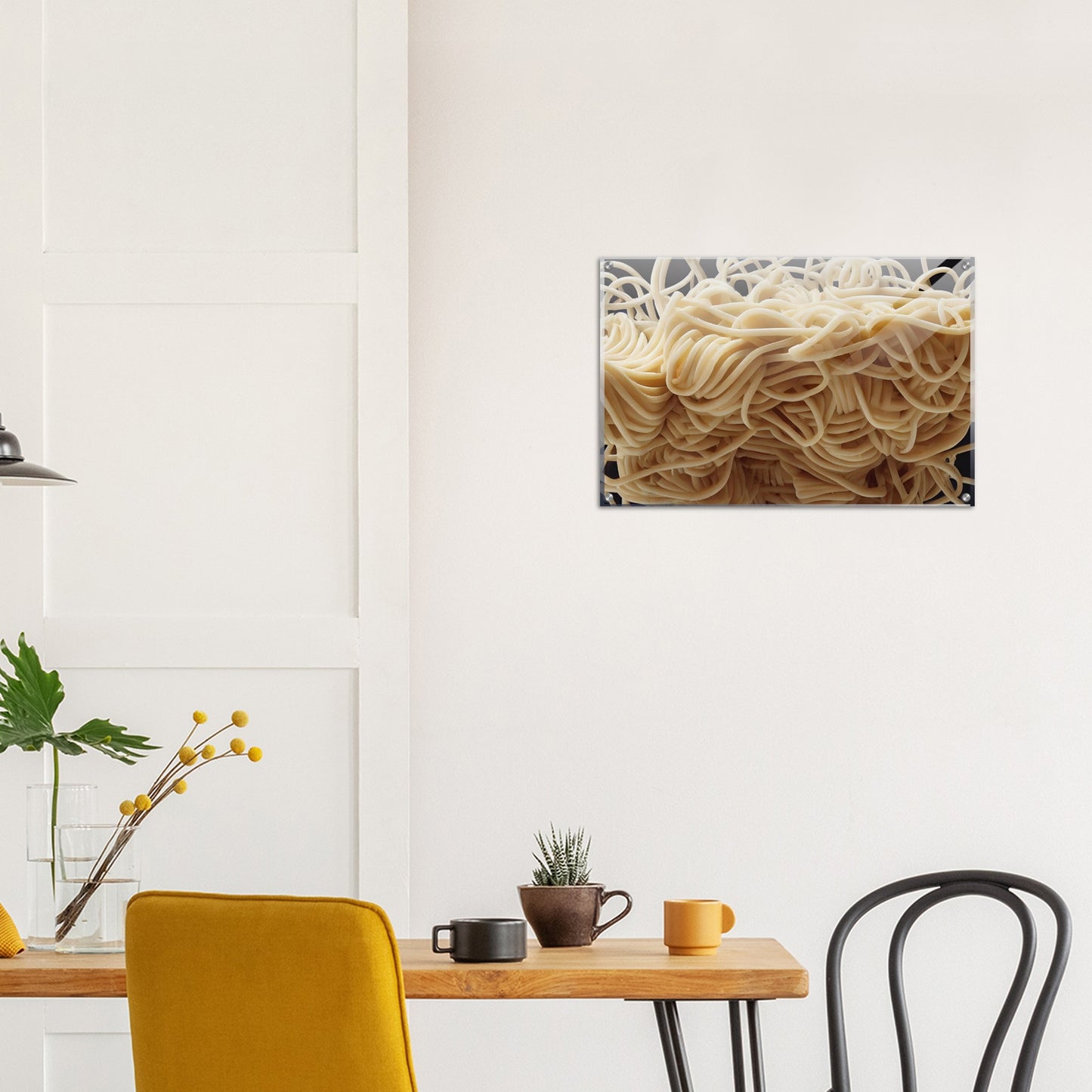 Acrylbild - in Museumsqualität - Noodle Knot - Pasta Love - Italien - China - Restaurant - Nudeln - Nudelknoten - Pasta - Teigwaren  - Wandkunst - Kunstdruck - Acryldruck - Kunstwerk - Office Poster - Poster mit Rahmen - Kaffee Tasse - Poster mit Leisten - Bedruckte Tassen - Kunst Marke - Art Brand - Kunstdrucke - Papier: 250g/qm - Künstler: Pixelboys - Office Poster - Poster with frame - Geschenkidee - Atelier Rome - Atelier Bologna - Atelier Milano -