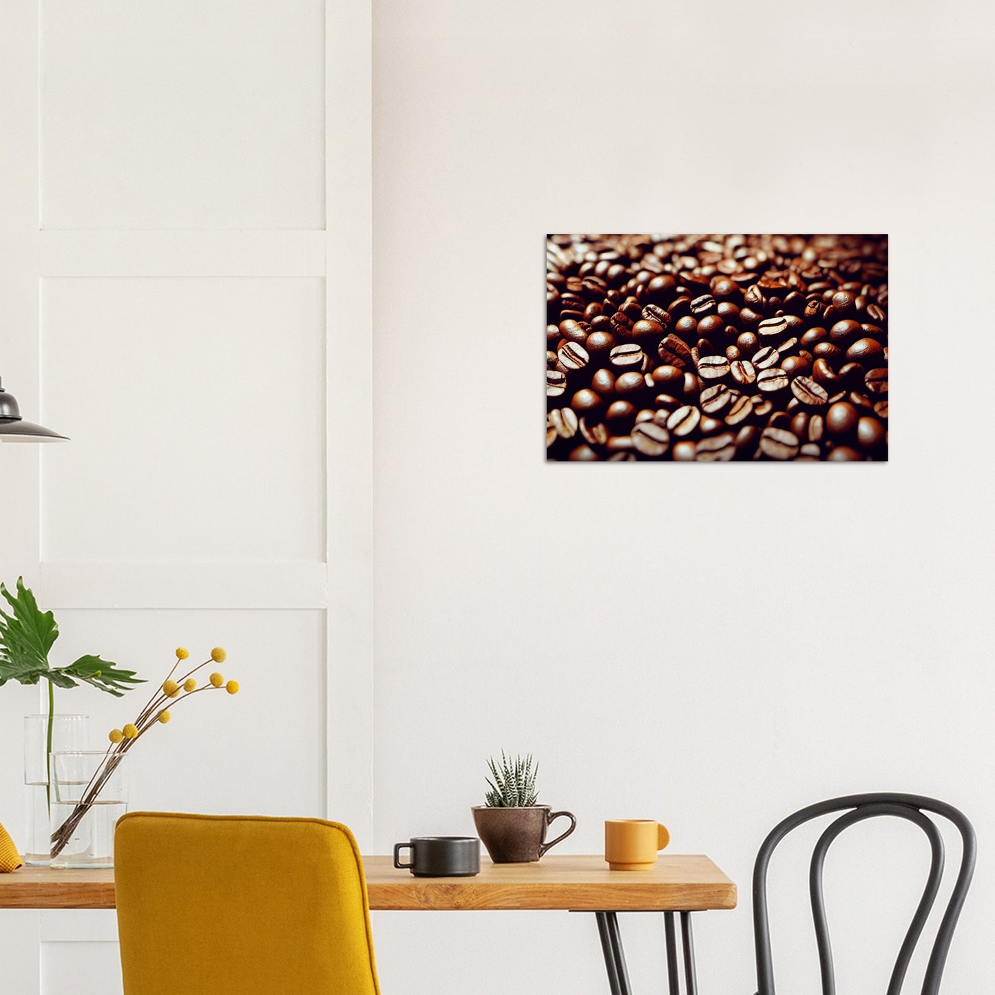 Poster in Museumsqualität - Coffee Beans - Personalisierbar - customized - Coffee Passion - Wandkunst - Kunstdruck - Acryldruck - Kunstwerk - Office Poster - Poster mit Rahmen - Kaffee Tasse - Poster mit Leisten - Bedruckte Tassen - Kunst Marke - Art Brand - Kunstdrucke - Papier: 250g/qm - Künstler: Pixelboys - Office Poster - Poster with frame - Geschenkidee - Kaffee Liebe - Coffee passion, Kaffeehaus - Coffee to go - Atelier Wien - Atelier Austria - Atelier USA -