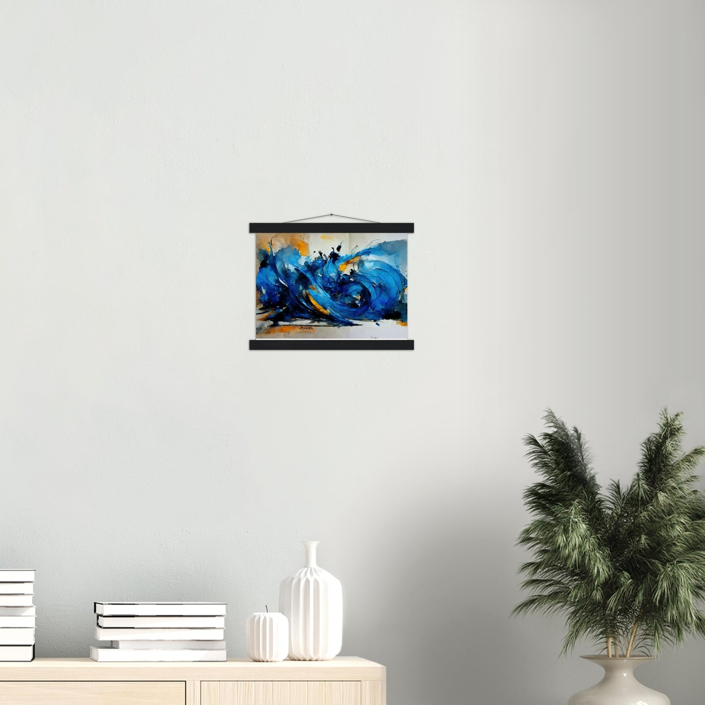 Poster mit Leisten (Holz) in Museumsqualität - Dancing Dervish - Art of Islam - Fineart - Dancing - Wandkunst - Poster with frame - Abstract Blue Kollektion - artwork - art brand - printed cup personalized - pixelboys - Kunstdrucke - wandbilder - wall art - Kunst auf Tassen - vintage art - Office Poster - Gastrotassen - Wanddekoration - Geschenkidee  - Sufis Dance - Derwisch - Sufismus - Geschenkidee - Acrylkunst - Weisheit - Geschenkidee - Office Poster - Acryldruck -