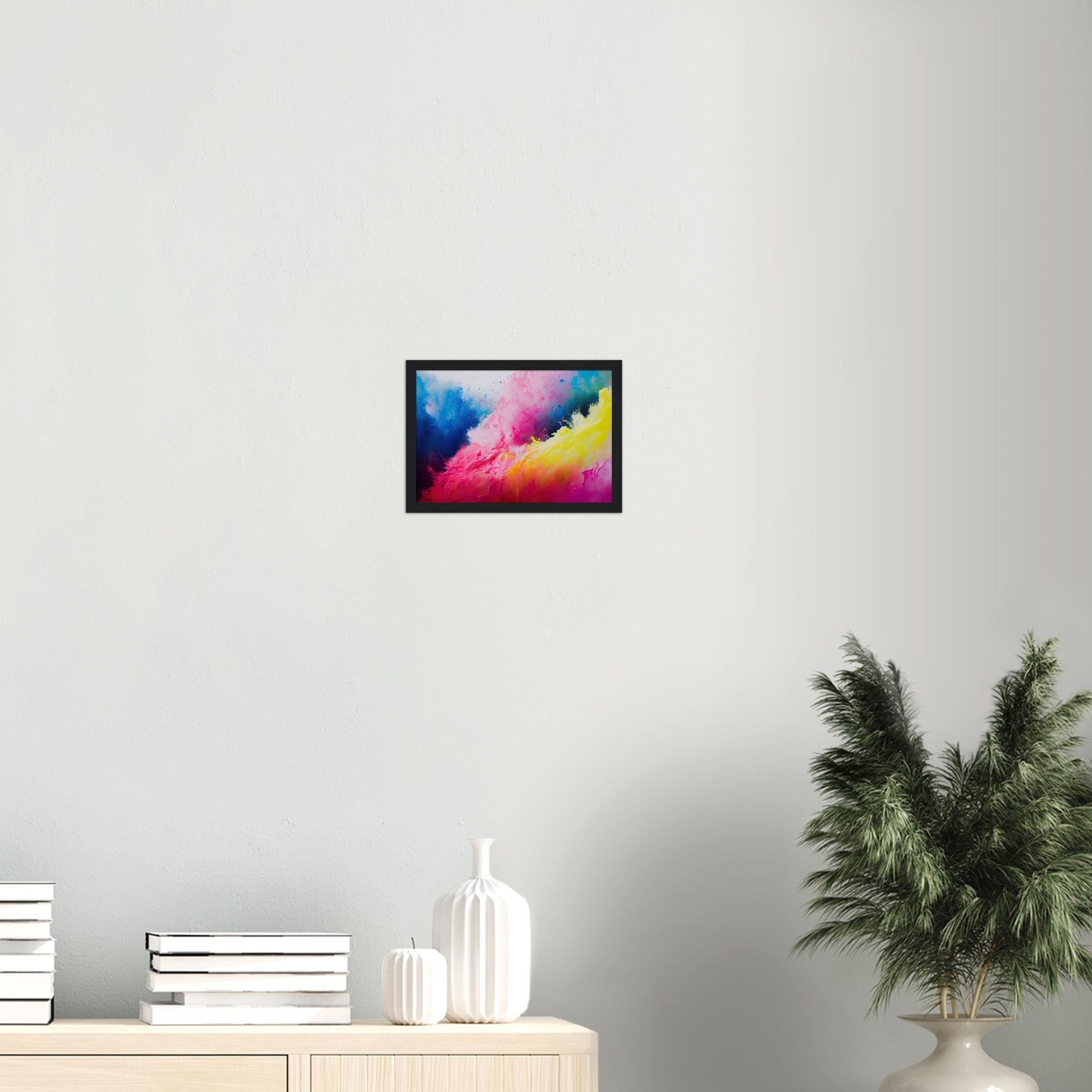 Poster mit Rahmen (Holz) in Museumsqualität - Playground - Ölgemälde - Kindergarden - Cubism - Holzleisten - Fineart - Sea - Wandkunst - Poster with frame - Abstract Playground Kollektion - artwork - art brand - printed cup personalized - pixelboys - Kunstdrucke - wandbilder - wall art - Kunst auf Tassen - vintage art - Office Poster - Gastrotassen - Wanddekoration - Fineart  - Colorfull - Icecream - Geschenkidee - Acrylkunst - Geschenkidee - Office Poster - Acryldruck - Abstrakte Kunst