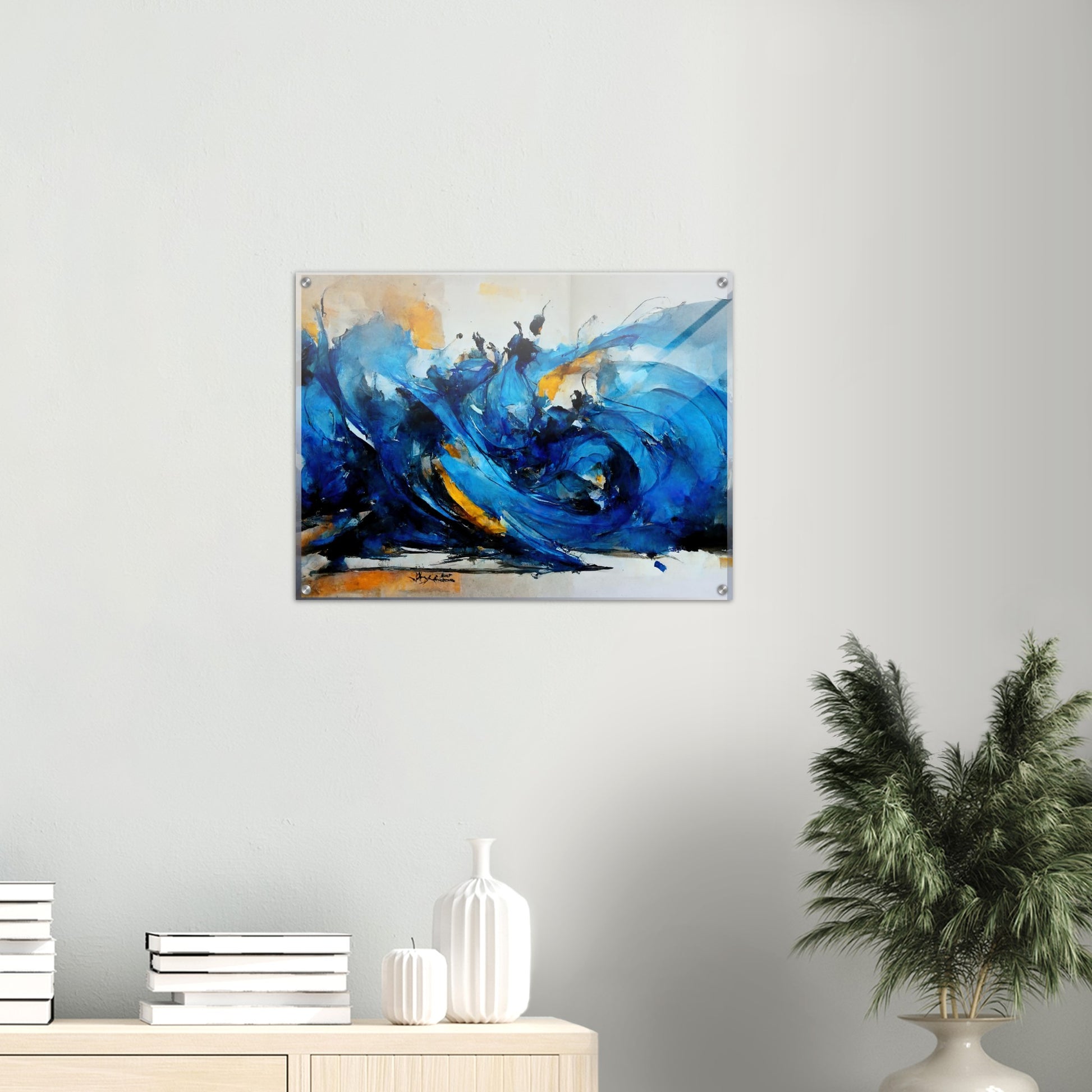 Acrylbild auf Glas in Museumsqualität - Dancing Dervish - Art of Islam - Fineart - Dancing - Wandkunst - Poster with frame - Abstract Blue Kollektion - artwork - art brand - printed cup personalized - pixelboys - Kunstdrucke - wandbilder - wall art - Kunst auf Tassen - vintage art - Office Poster - Gastrotassen - Wanddekoration - Geschenkidee  - Sufis Dance - Derwisch - Sufismus - Geschenkidee - Acrylkunst - Weisheit - Geschenkidee - Office Poster - Acryldruck -