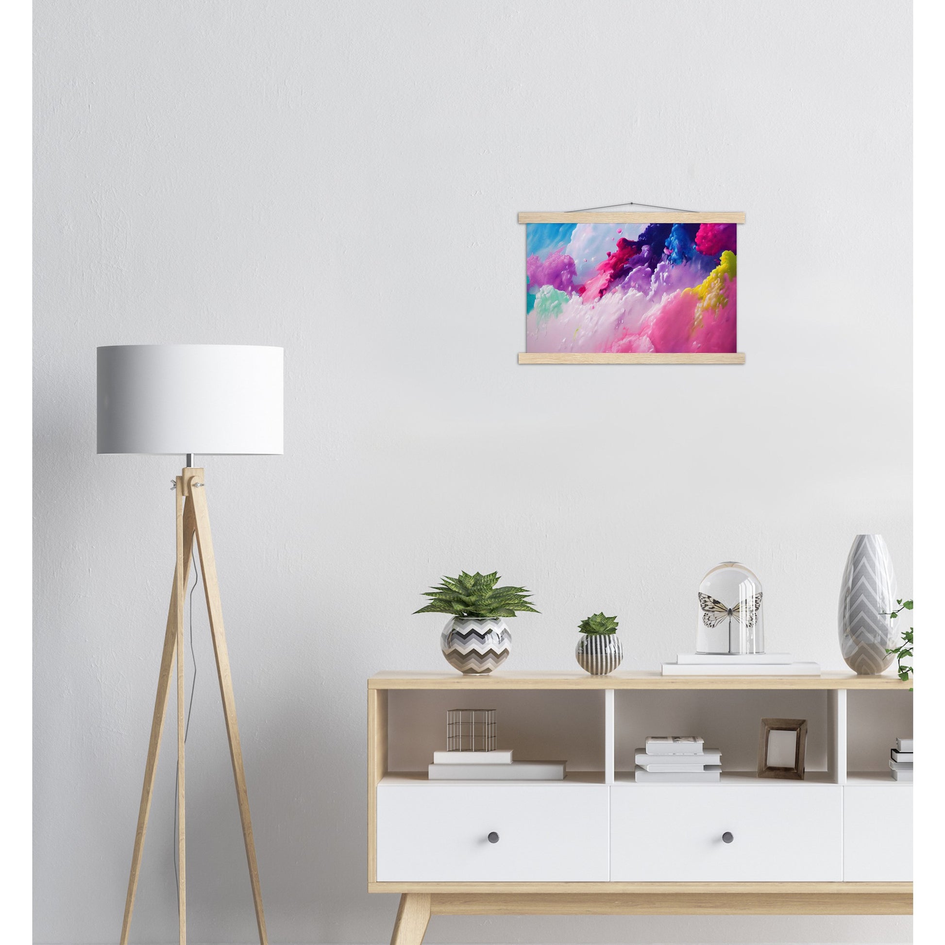 Poster mit Holzleisten - in Museumsqualität - Candy floss - Süßigkeiten - Kindheit - Cubism - Holzleisten - Fineart - Zuckerwatte - Wandkunst - Poster with frame - Abstract Kollektion - artwork - art brand - printed cup personalized - pixelboys - Kunstdrucke - wandbilder - wall art - Kunst auf Tassen - vintage art - Office Poster - Gastrotassen - Wanddekoration - Geschenkidee  - Cabdyland - Icecream - Geschenkidee - Acrylkunst - Geschenkidee - Office Poster - Acryldruck - Abstrakte Kunst