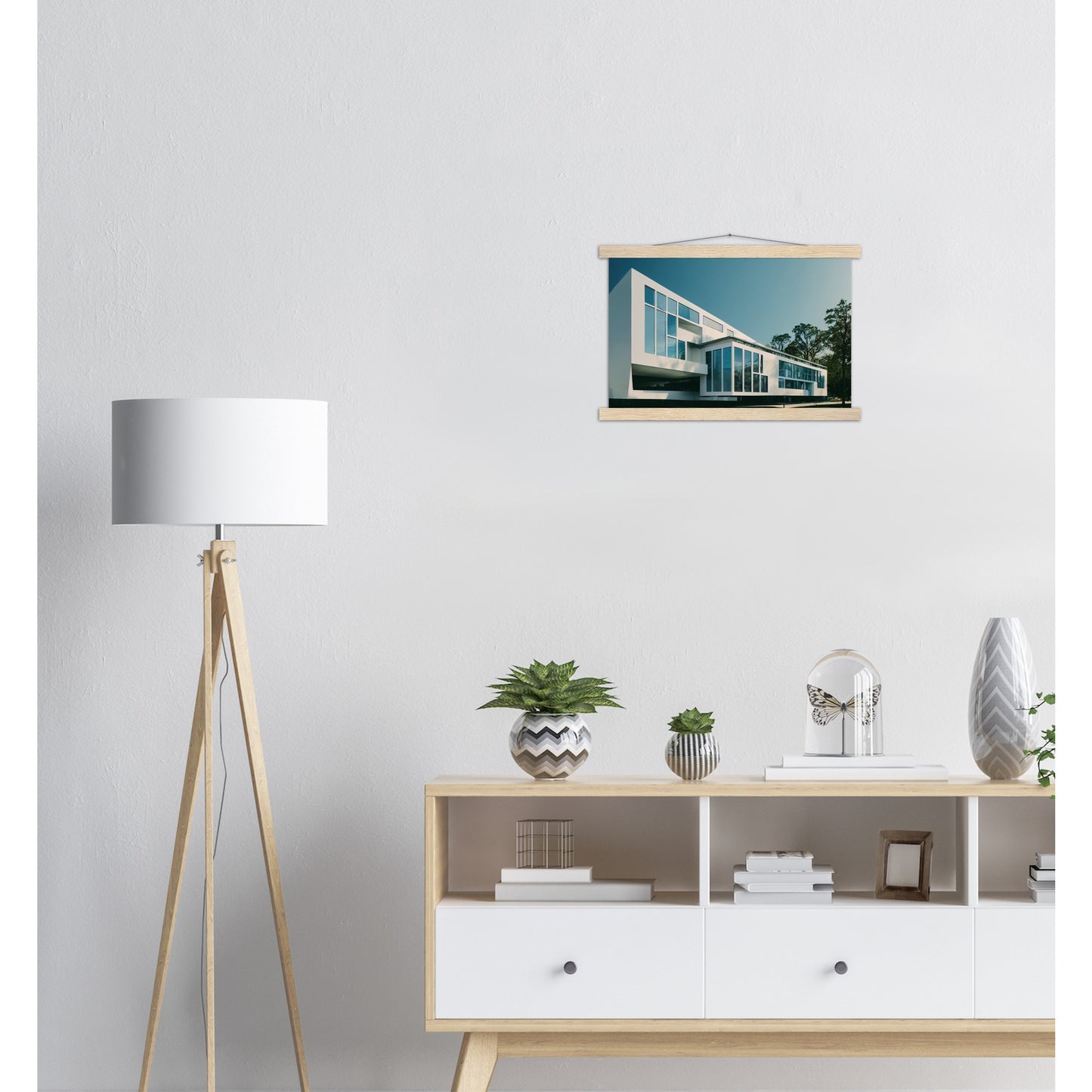  Poster mit Leisten (Holz) - Museumsqualität - Modern Architecture - Barcelona - Fineart - Wandkunst - Poster with frame - vintage architecture - future architecture spain - home castle - artwork - art brand - printed cup personalized - pixelboys - madrid - Kunstdrucke - wandbilder - wall art - Kunst auf Tassen - Office Poster - Gastrotassen - Wanddekoration - Geschenkidee - Skyline - Barcelona - city Architecture - urbanism - Katalonien -