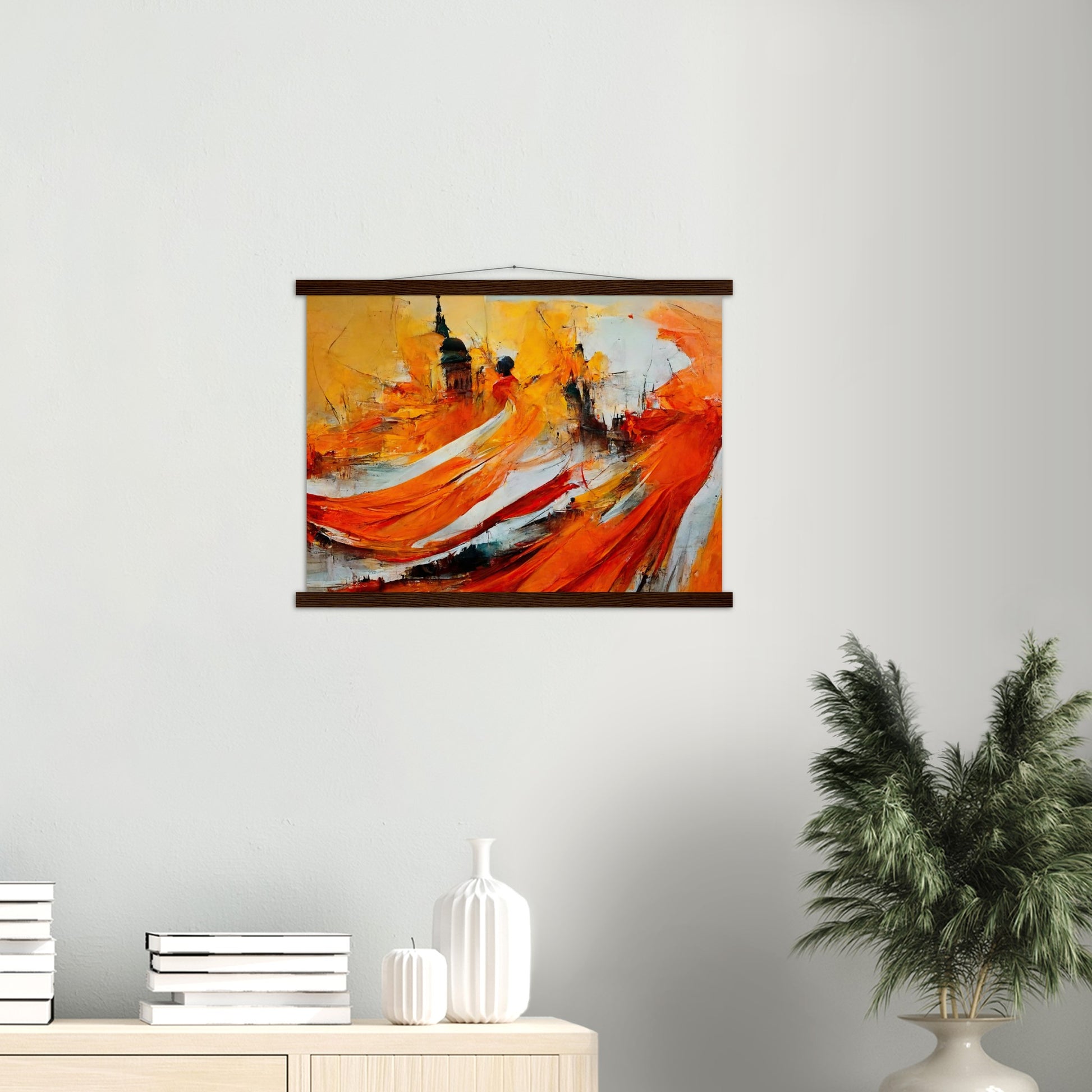 Poster mit Leistem (Holz) - Palio di Siena -„Piazza del Campo" - Toscana - Etruria - horse race - Ölgemälde - Abstract - Italia Art - Posterleisten - Fineart - City Race - Wandkunst - Holzrahmen - Poster with frame - Abstract Orange - artwork - art brand - printed cup personalized - Holzleisten - pixelboys - Kunstdrucke - wandbilder - wall art - Kunst auf Tassen  - Office Poster - Gastrotassen - Wanddekoration - Fineart - Dynamic - Acrylkunst - Geschenkidee - Office Poster - Acryldruck - Abstrakte Kunst -