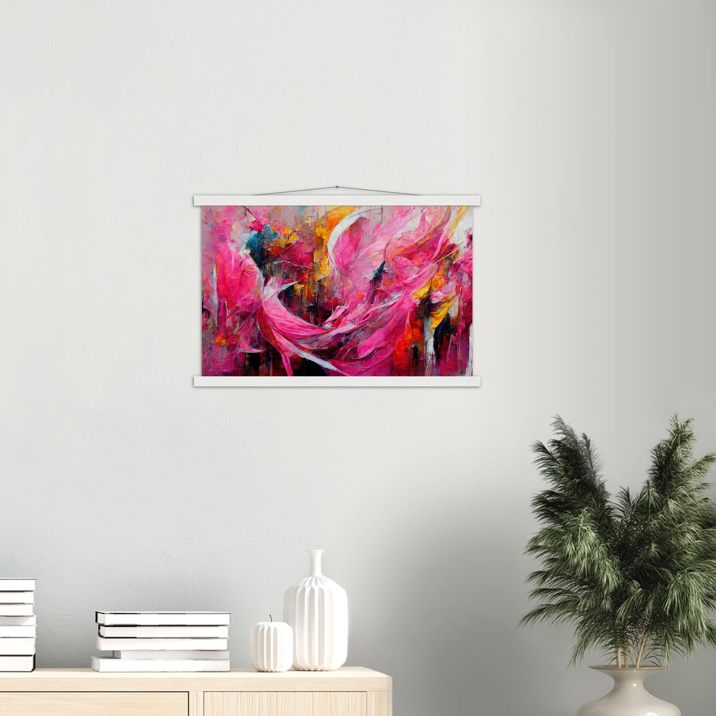 Poster mit Leisten (Holz) in Museumsqualität - Carnival in Venice - Italy - ölgemälde - Italy Abstract Art - Posterleisten - Fineart - Posterrahmen  - Wandkunst - Holzrahmen - Poster with frame - Abstract Pink - artwork - art brand - printed cup personalized - Holzleisten - pixelboys - Kunstdrucke - wandbilder - wall art - Kunst auf Tassen  - Office Poster - Gastrotassen - Wanddekoration - Acrylkunst - Geschenkidee - Office Poster - Acryldruck - Abstrakte Kunst - Pink Art -