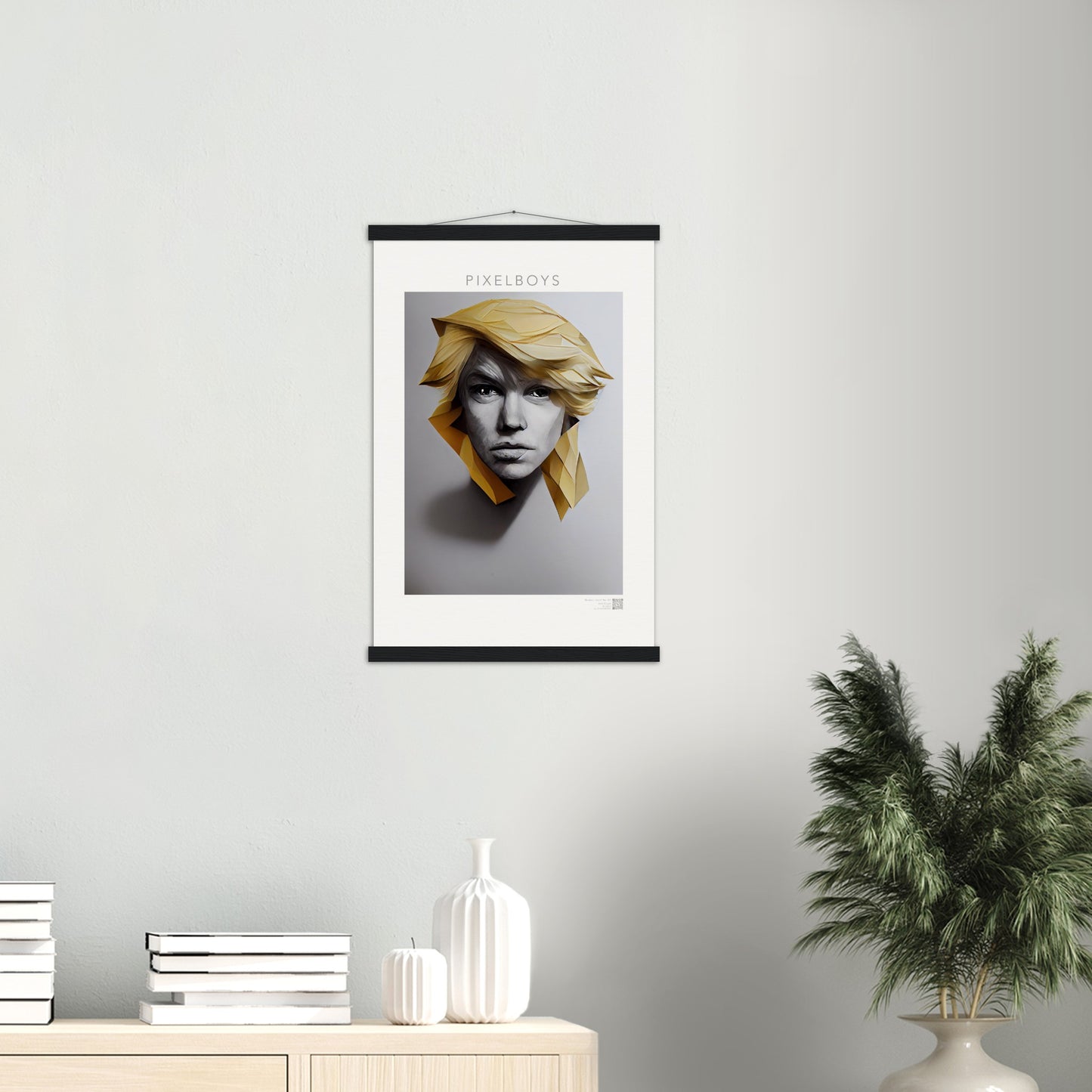 Poster mit Leisten (Holz) in Museumsqualität - Brothers "Leon" - No.3  - vintage art - Art of Brother - Fineart - Drillinge - Wandkunst - Poster with frame - Bruder Kollektion - artwork - art brand - printed cup personalized - pixelboys - Kunstdrucke - wandbilder - wall art - Kunst auf Tassen - Office Poster - Gastrotassen - Wanddekoration - Geschenkidee  - blonde brüder - big - brother - family - Geschenkidee - Acrylkunst - triplets - Geschenkidee - Office Poster - Acryldruck -