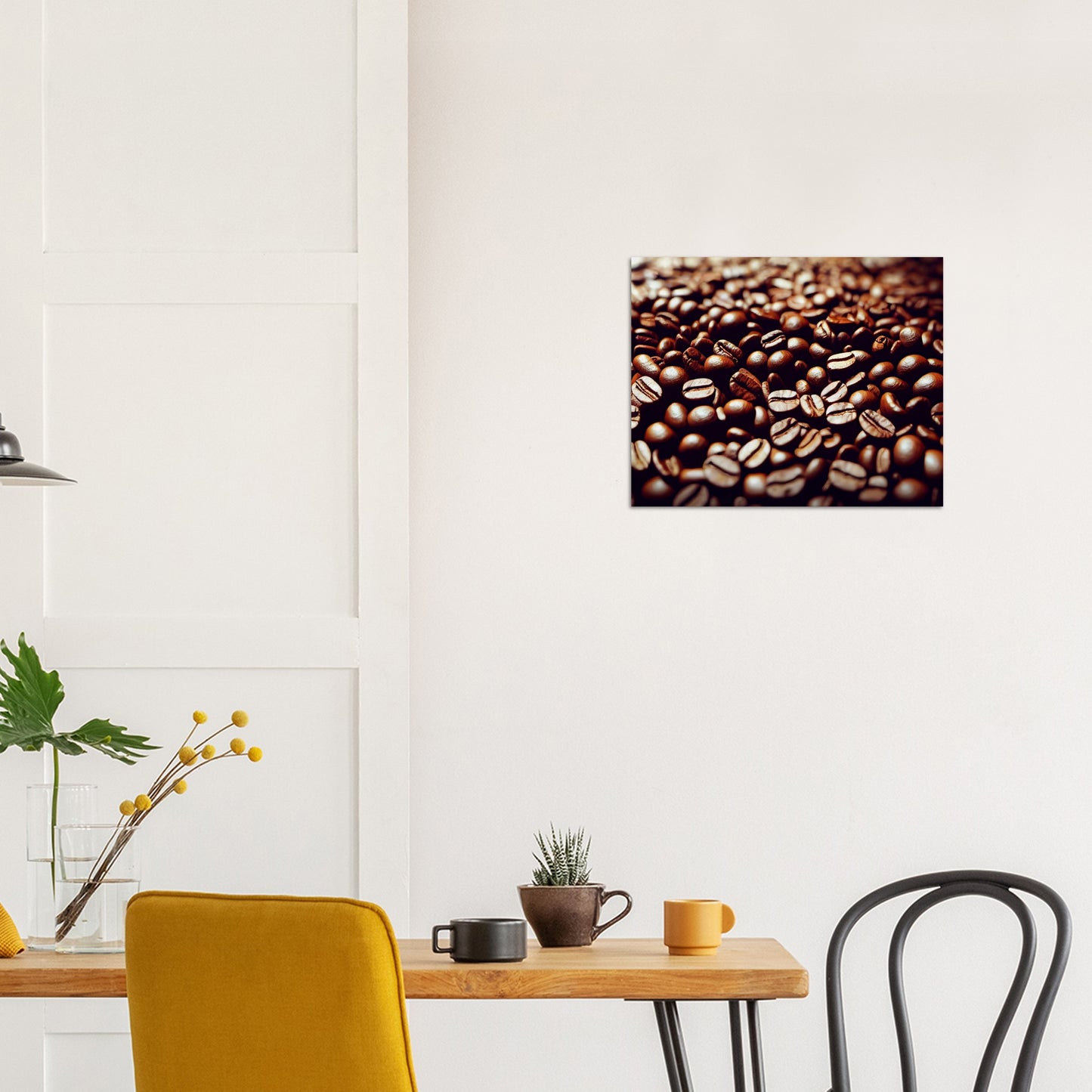 Poster in Museumsqualität - Coffee Beans - Personalisierbar - customized - Coffee Passion - Wandkunst - Kunstdruck - Acryldruck - Kunstwerk - Office Poster - Poster mit Rahmen - Kaffee Tasse - Poster mit Leisten - Bedruckte Tassen - Kunst Marke - Art Brand - Kunstdrucke - Papier: 250g/qm - Künstler: Pixelboys - Office Poster - Poster with frame - Geschenkidee - Kaffee Liebe - Coffee passion, Kaffeehaus - Coffee to go - Atelier Wien - Atelier Austria - Atelier USA -