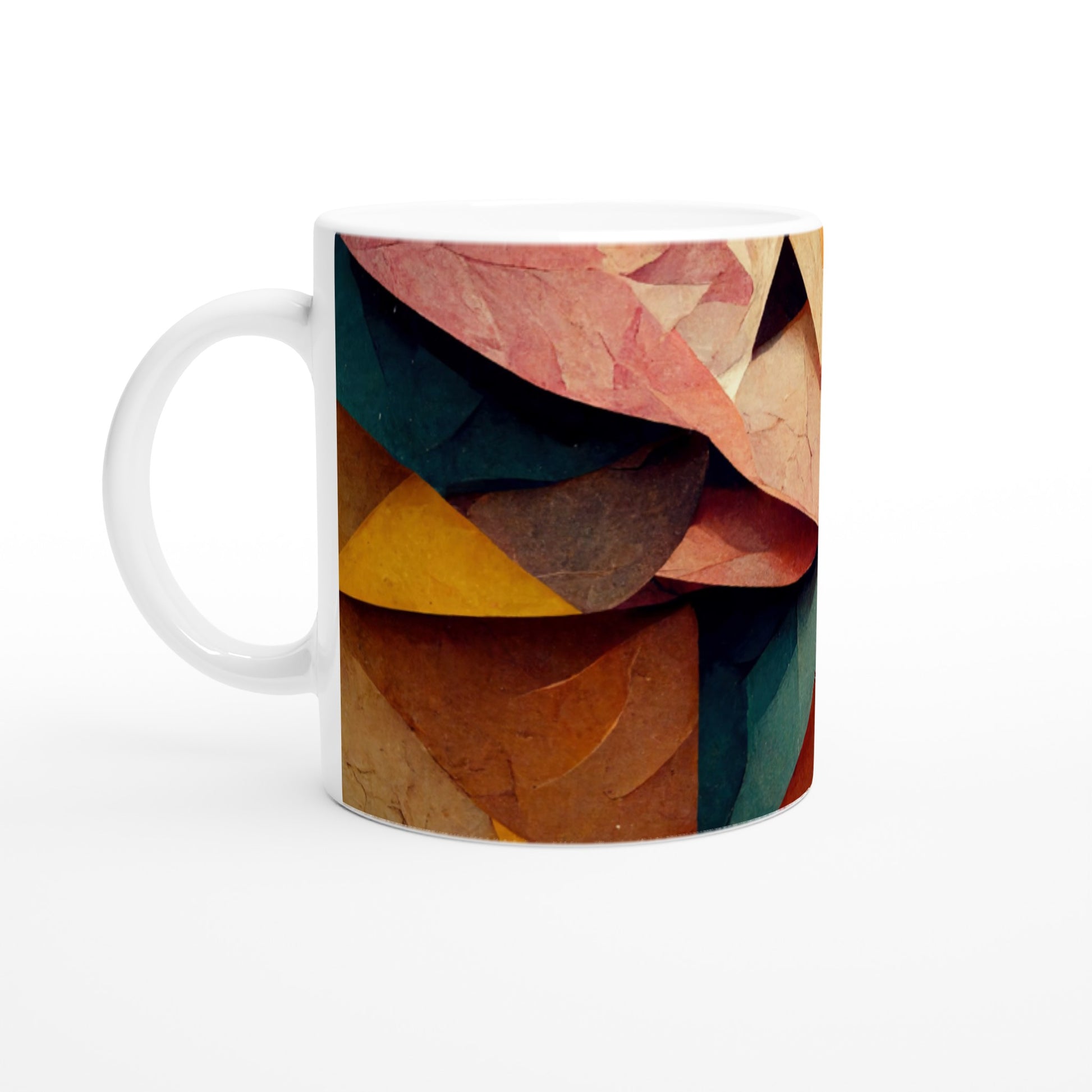 Sammeltasse -Paper Fall-No. 3: "Autumn Swirl" - Kunst auf bedruckten Tassen - Herbst in der Kunst -  Wandbild - Customizable Coffee Cup - Wandkunst - Personalized Gifts - Kunstdruck - Herbstgefühle - Acryldruck - Fine Art - Personalized Gifts - Poster with frame - Kunstwerk - Office Poster - Poster mit Rahmen - Kaffee Tasse  - Bedruckte Tassen - Kunst Marke - Art Brand - Wandbild - Kunstdrucke - Kust auf Acryl - Künstler: John Grayst - Pixelboys - Geschenkidee - Fine Art - Wall Art - 