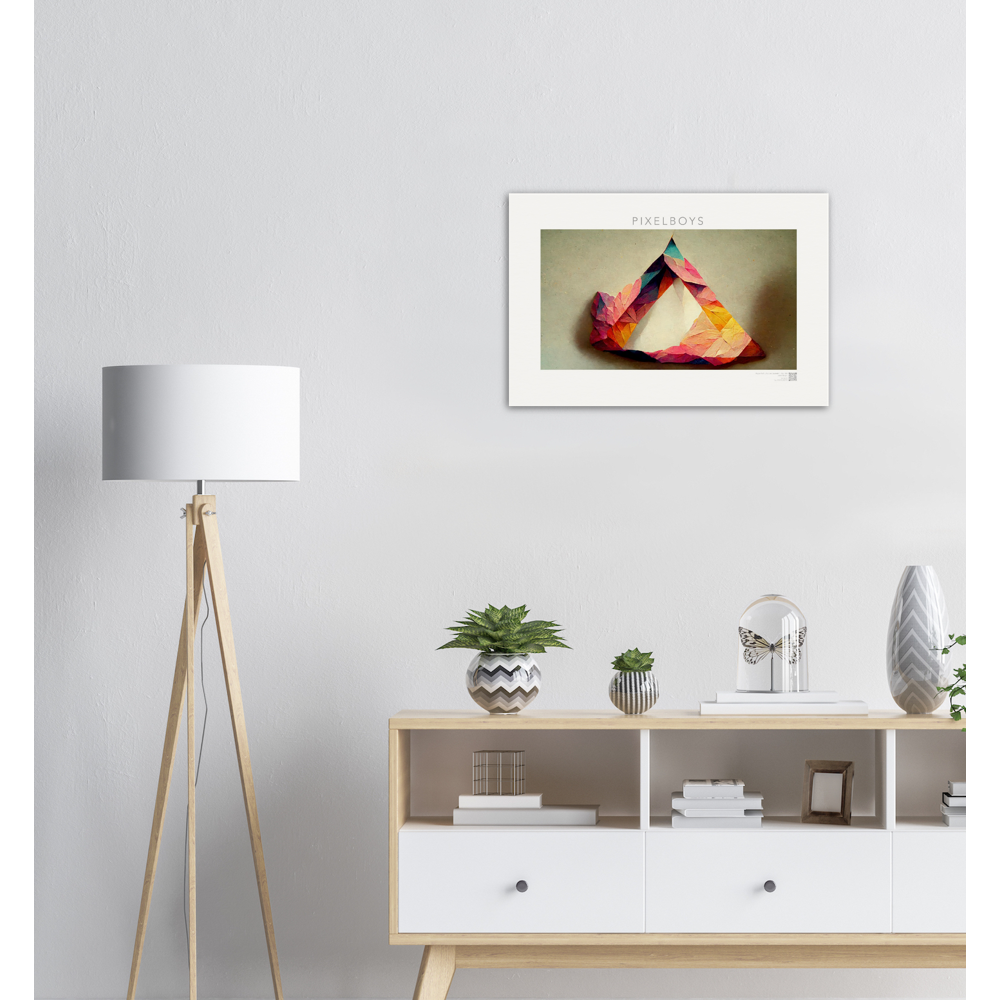 Poster - Paper Fall-No. 5: "Autumn Warmth" - "Herbstliche Wärme" - Künstler: John Grayst - Pixelboys - Herbst Poster - Online Shop - Kaufen Sie Ihr neues Poster - Viele Poster Motive -