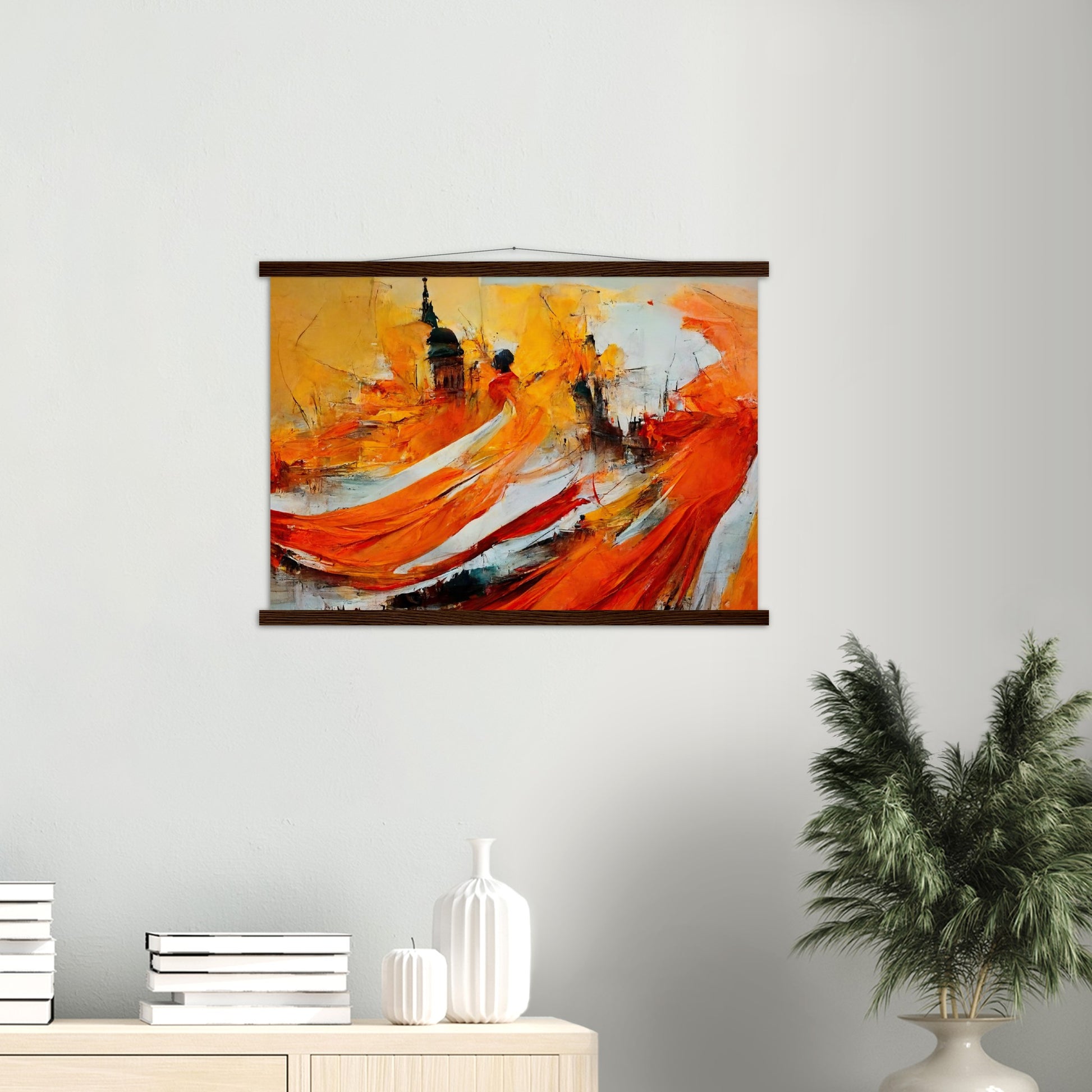 Poster mit Leistem (Holz) - Palio di Siena -„Piazza del Campo" - Toscana - Etruria - horse race - Ölgemälde - Abstract - Italia Art - Posterleisten - Fineart - City Race - Wandkunst - Holzrahmen - Poster with frame - Abstract Orange - artwork - art brand - printed cup personalized - Holzleisten - pixelboys - Kunstdrucke - wandbilder - wall art - Kunst auf Tassen  - Office Poster - Gastrotassen - Wanddekoration - Fineart - Dynamic - Acrylkunst - Geschenkidee - Office Poster - Acryldruck - Abstrakte Kunst -