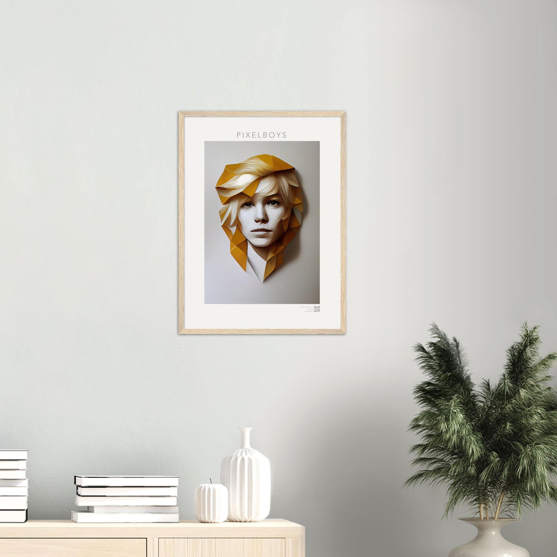 Poster mit Rahmen (Holz) - in Museumsqualität - Brothers "Finn" - No.2 - Drillinge - vintage art - Art of Brother - Fineart - Wandkunst - Poster with frame - Bruder Kollektion - artwork - art brand - printed cup personalized - pixelboys - Kunstdrucke - wandbilder - wall art - Kunst auf Tassen - Office Poster - Gastrotassen - Wanddekoration - Geschenkidee  - blonde brüder - big - brother - family - Geschenkidee - Acryldruck - triplets - Geschenkidee - Office Poster - Acryldruck -