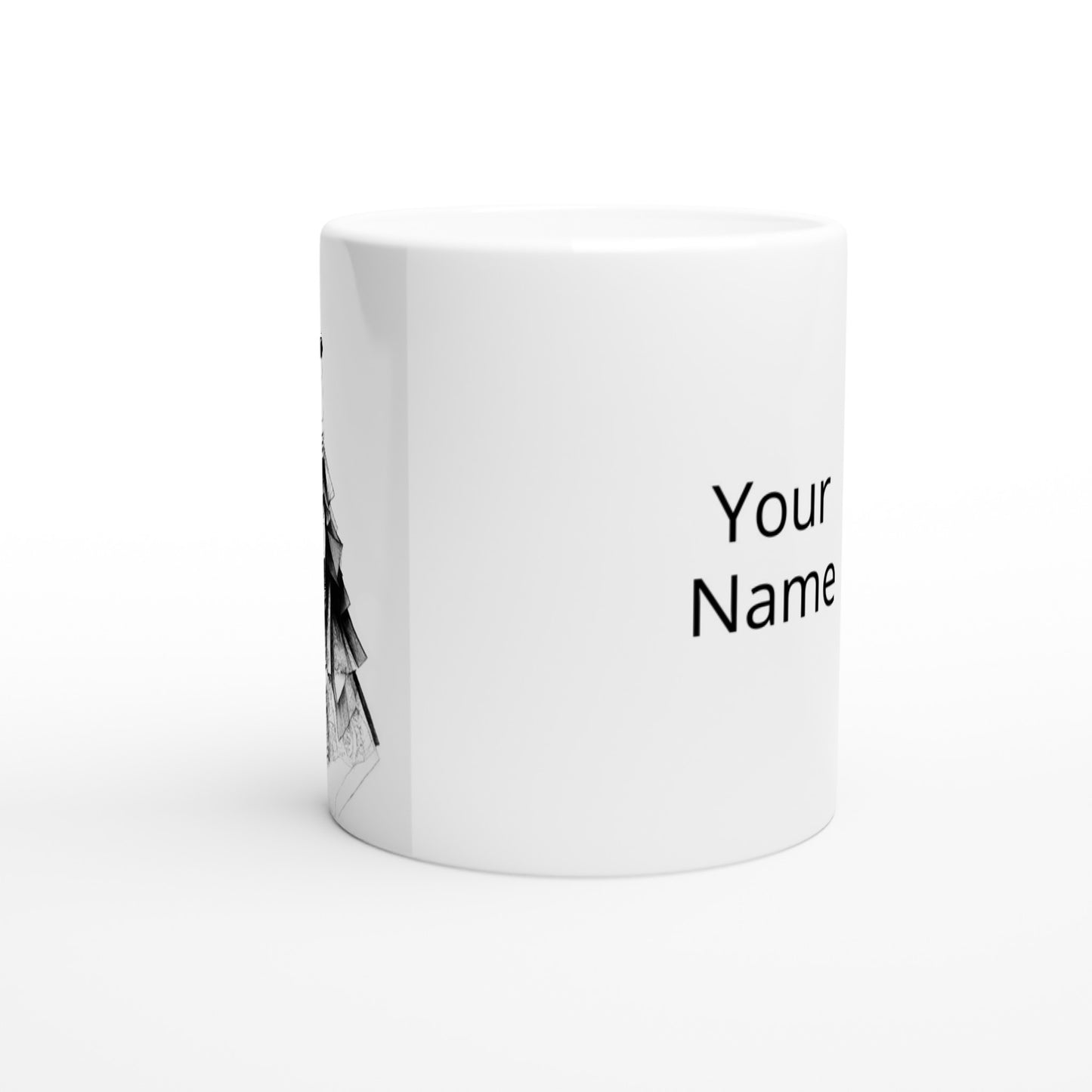 Personalisierte Tasse  - Haute Couture - No. 5 - "Ambre" - Künstler: "The Unknown Artist Nb. 517" - Fine art - Bedruckte Tasse - Kunst auf Tassen - Kunstdruck - Office Poster - Wall Art - Wandkunst - Wandbild - Pixelboys - Fine Art - Frankreich - Paris - Poster with frame - Gift -