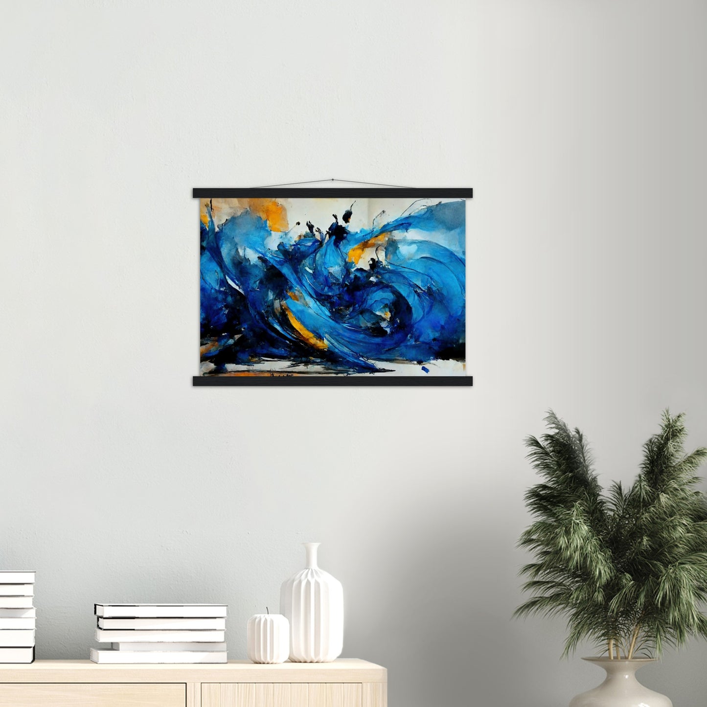 Poster mit Leisten (Holz) in Museumsqualität - Dancing Dervish - Art of Islam - Fineart - Dancing - Wandkunst - Poster with frame - Abstract Blue Kollektion - artwork - art brand - printed cup personalized - pixelboys - Kunstdrucke - wandbilder - wall art - Kunst auf Tassen - vintage art - Office Poster - Gastrotassen - Wanddekoration - Geschenkidee  - Sufis Dance - Derwisch - Sufismus - Geschenkidee - Acrylkunst - Weisheit - Geschenkidee - Office Poster - Acryldruck -