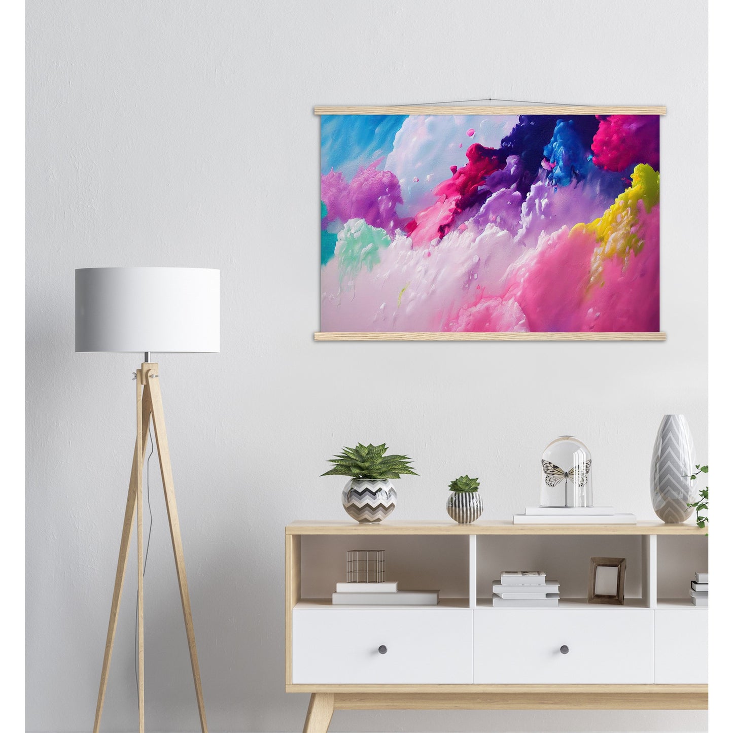 Poster mit Holzleisten - in Museumsqualität - Candy floss - Süßigkeiten - Kindheit - Cubism - Holzleisten - Fineart - Zuckerwatte - Wandkunst - Poster with frame - Abstract Kollektion - artwork - art brand - printed cup personalized - pixelboys - Kunstdrucke - wandbilder - wall art - Kunst auf Tassen - vintage art - Office Poster - Gastrotassen - Wanddekoration - Geschenkidee  - Cabdyland - Icecream - Geschenkidee - Acrylkunst - Geschenkidee - Office Poster - Acryldruck - Abstrakte Kunst