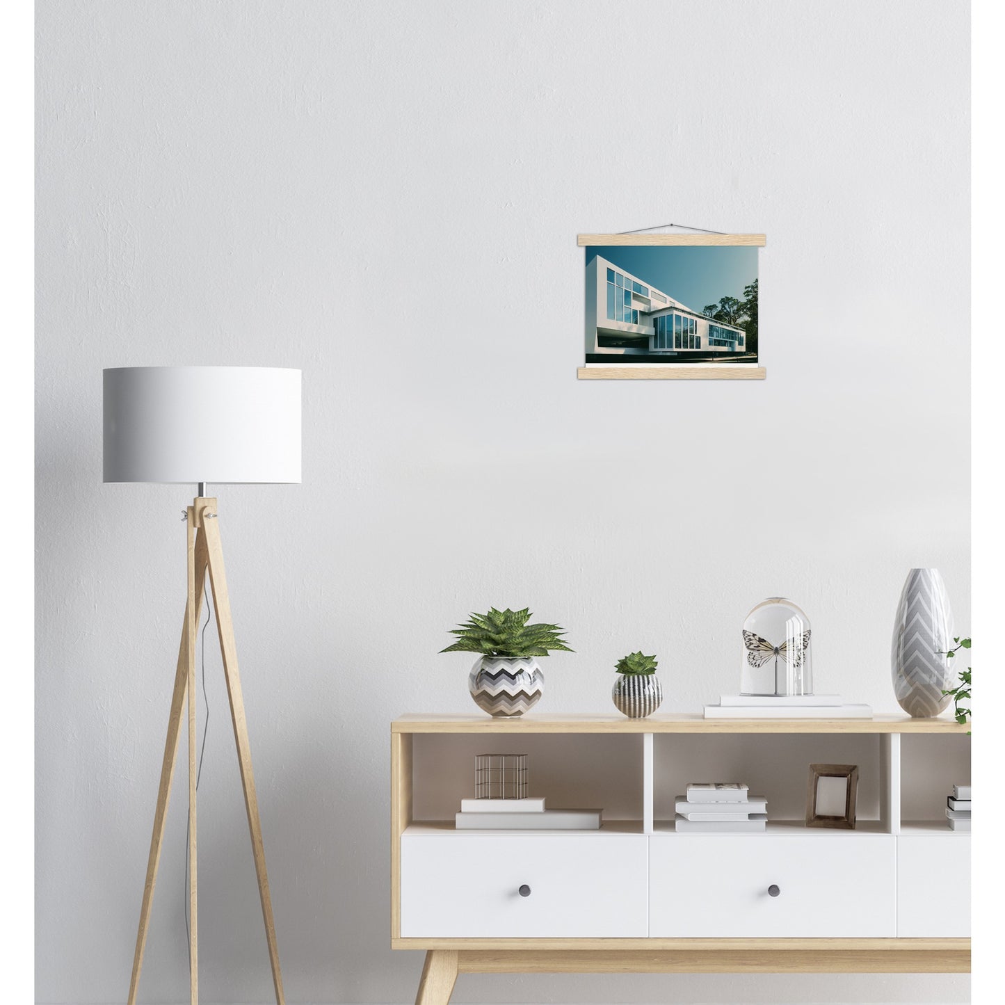  Poster mit Leisten (Holz) - Museumsqualität - Modern Architecture - Barcelona - Fineart - Wandkunst - Poster with frame - vintage architecture - future architecture spain - home castle - artwork - art brand - printed cup personalized - pixelboys - madrid - Kunstdrucke - wandbilder - wall art - Kunst auf Tassen - Office Poster - Gastrotassen - Wanddekoration - Geschenkidee - Skyline - Barcelona - city Architecture - urbanism - Katalonien -