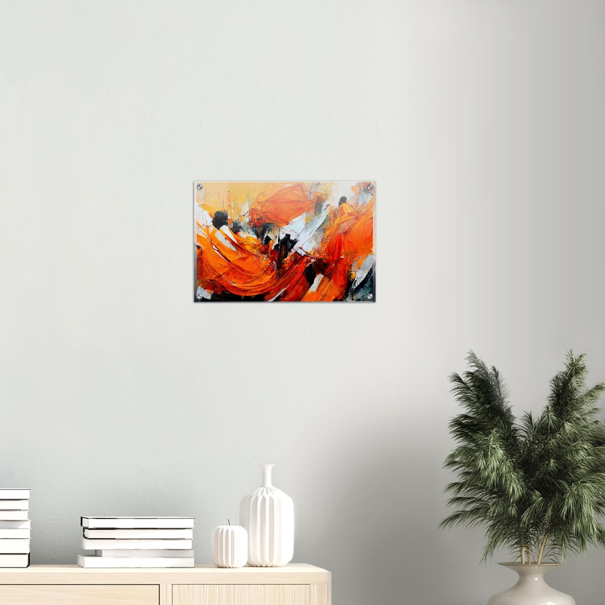 Acrylbild auf Glas - „Strolling in Amsterdam“ - Orange Pain - autumn - Ölgemälde - Abstract - Dutch Art - Abstract - Fineart - Herbstsonne - Wandkunst - Holzrahmen - Poster with frame - Abstract Orange - artwork - art brand - printed cup personalized - Holzleisten - pixelboys - Kunstdrucke - wandbilder - wall art - Kunst auf Tassen  - Office Poster - Gastrotassen - Wanddekoration - Fineart  - Colorfull - Dynamic - Acrylkunst - Geschenkidee - Office Poster - Acryldruck - Abstrakte Kunst -