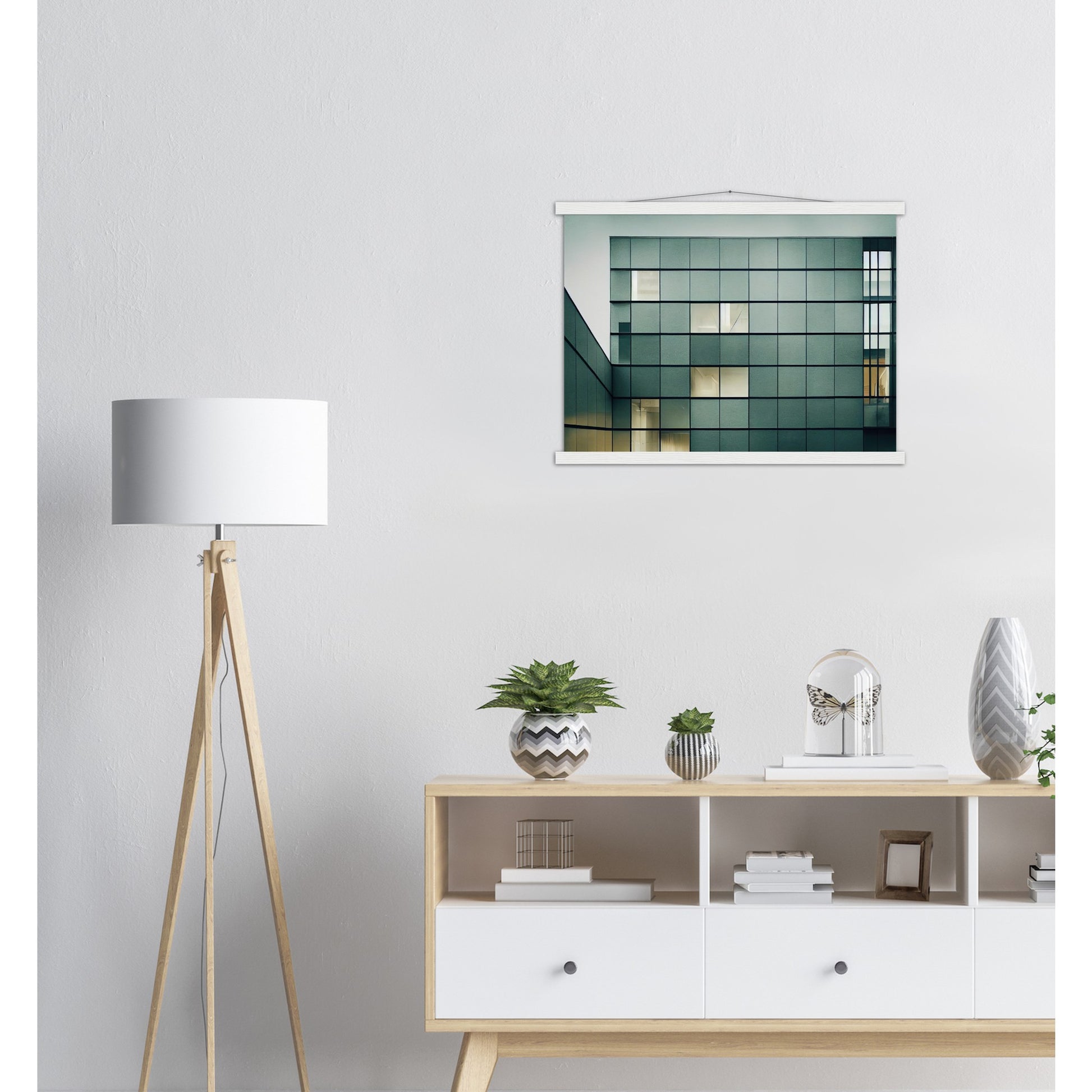 Poster mit Leisten (Holz) - in Museumsqualität - Modern Architecture - Moscow - Peace - Art of Russia - Fineart - Wandkunst - Poster with frame - vintage architecture - moscow future architecture  - Red place - artwork - art brand - printed cup personalized - pixelboys - moscow - Kunstdrucke - wandbilder - wall art - Kunst auf Tassen - Office Poster - Gastrotassen - Wanddekoration - Geschenkidee - Skyline - Russia - city Architecture - urbanism - Geschenkidee - Moscow Metro  - ☮ -