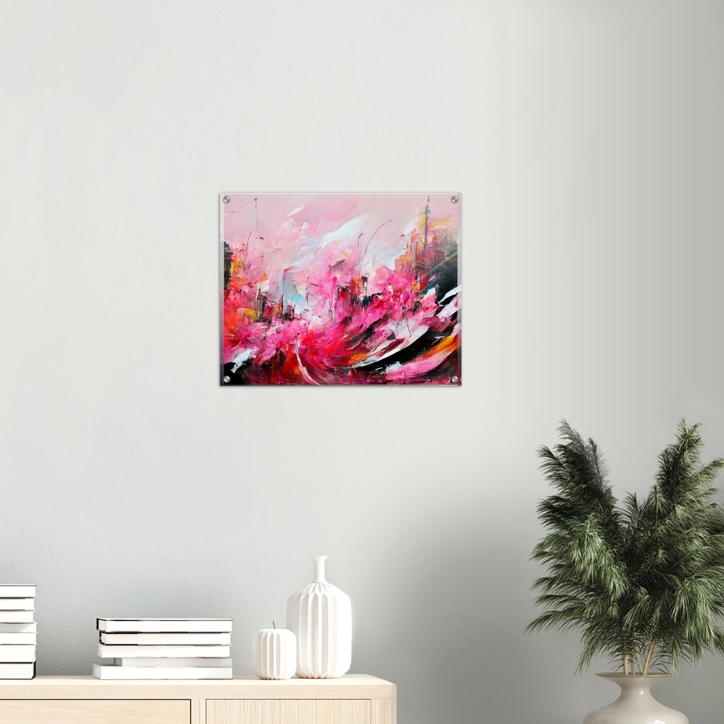 Acrylbild auf Glas in Museumsqualität - Spring in Saint-Rémy - France - Frühling - France - de-Provence - Ölgemälde - Abstract -  Art de France - Posterleisten - Fineart - Posterrahmen  - Wandkunst - Holzrahmen - Poster with frame - Abstract Pink - artwork - art brand - printed cup personalized - Holzleisten - pixelboys - Kunstdrucke - wandbilder - wall art - Kunst auf Tassen  - Office Poster - Gastrotassen - Wanddekoration - Acrylkunst - Geschenkidee - Office Poster - Acryldruck - Abstrakte Kunst -