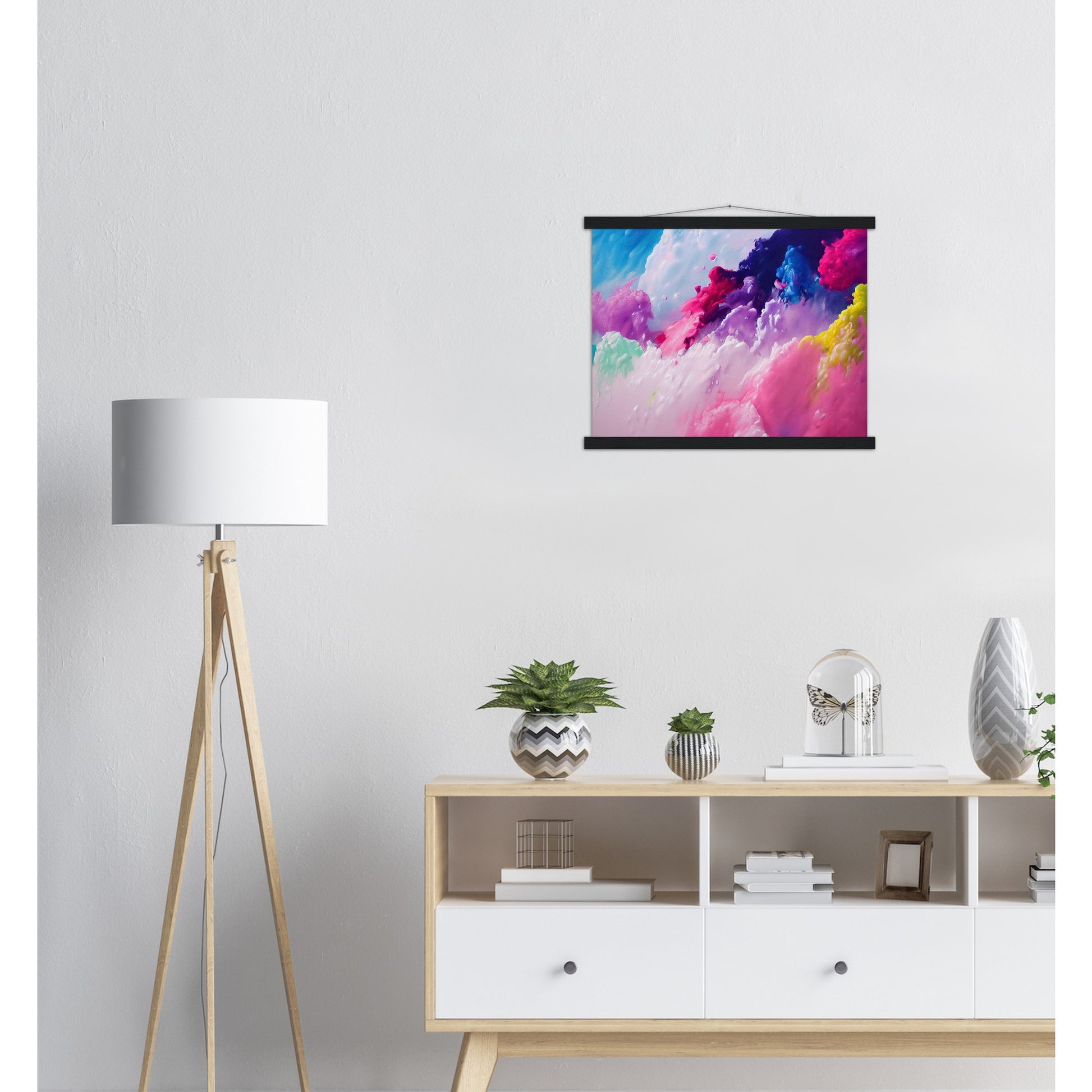 Poster mit Holzleisten - in Museumsqualität - Candy floss - Süßigkeiten - Kindheit - Cubism - Holzleisten - Fineart - Zuckerwatte - Wandkunst - Poster with frame - Abstract Kollektion - artwork - art brand - printed cup personalized - pixelboys - Kunstdrucke - wandbilder - wall art - Kunst auf Tassen - vintage art - Office Poster - Gastrotassen - Wanddekoration - Geschenkidee  - Cabdyland - Icecream - Geschenkidee - Acrylkunst - Geschenkidee - Office Poster - Acryldruck - Abstrakte Kunst