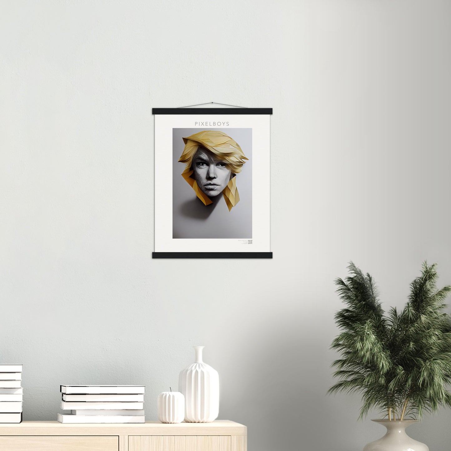 Poster mit Leisten (Holz) in Museumsqualität - Brothers "Leon" - No.3  - vintage art - Art of Brother - Fineart - Drillinge - Wandkunst - Poster with frame - Bruder Kollektion - artwork - art brand - printed cup personalized - pixelboys - Kunstdrucke - wandbilder - wall art - Kunst auf Tassen - Office Poster - Gastrotassen - Wanddekoration - Geschenkidee  - blonde brüder - big - brother - family - Geschenkidee - Acrylkunst - triplets - Geschenkidee - Office Poster - Acryldruck -