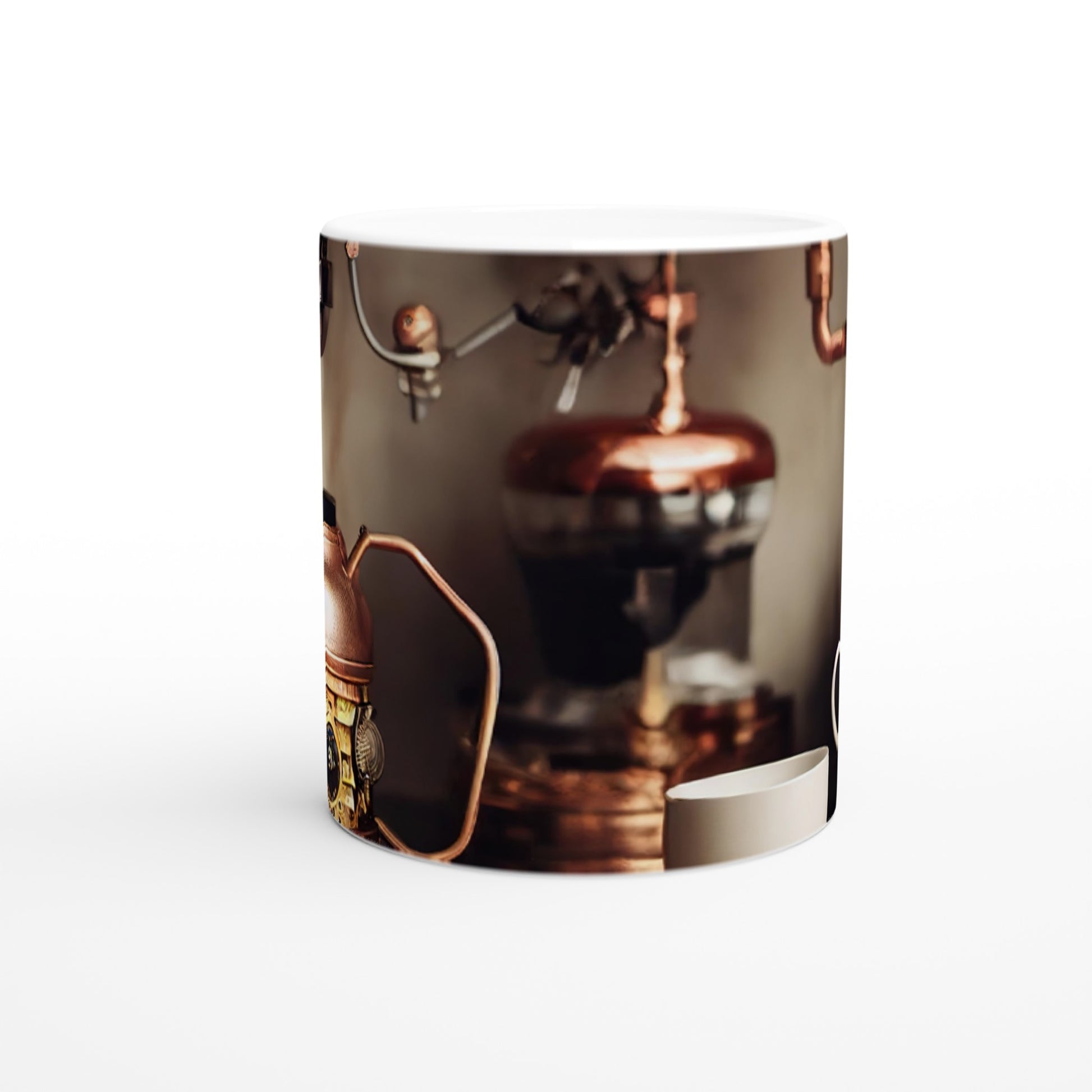 Sammeltasse in Museumsqualität - Steampunk - Coffee Maker - No.1 - Wandbild - Kunstwerk - Kunst auf Postern - Fine Art - Steampunk - Future - Maschine - Poster with frame - Office Poster - Art Brand - Pixelboys - Coffee House - Restaurant Poster - Schöner Wohnen - Dekoration - Wall Art - Kunstdruck - Geschenkidee - Kunst auf Acrylglas - Personalisierbare Tasse - Gastro Poster - Gewerbliche Poster - exklusiv - Kunst auf Acrylglas - 