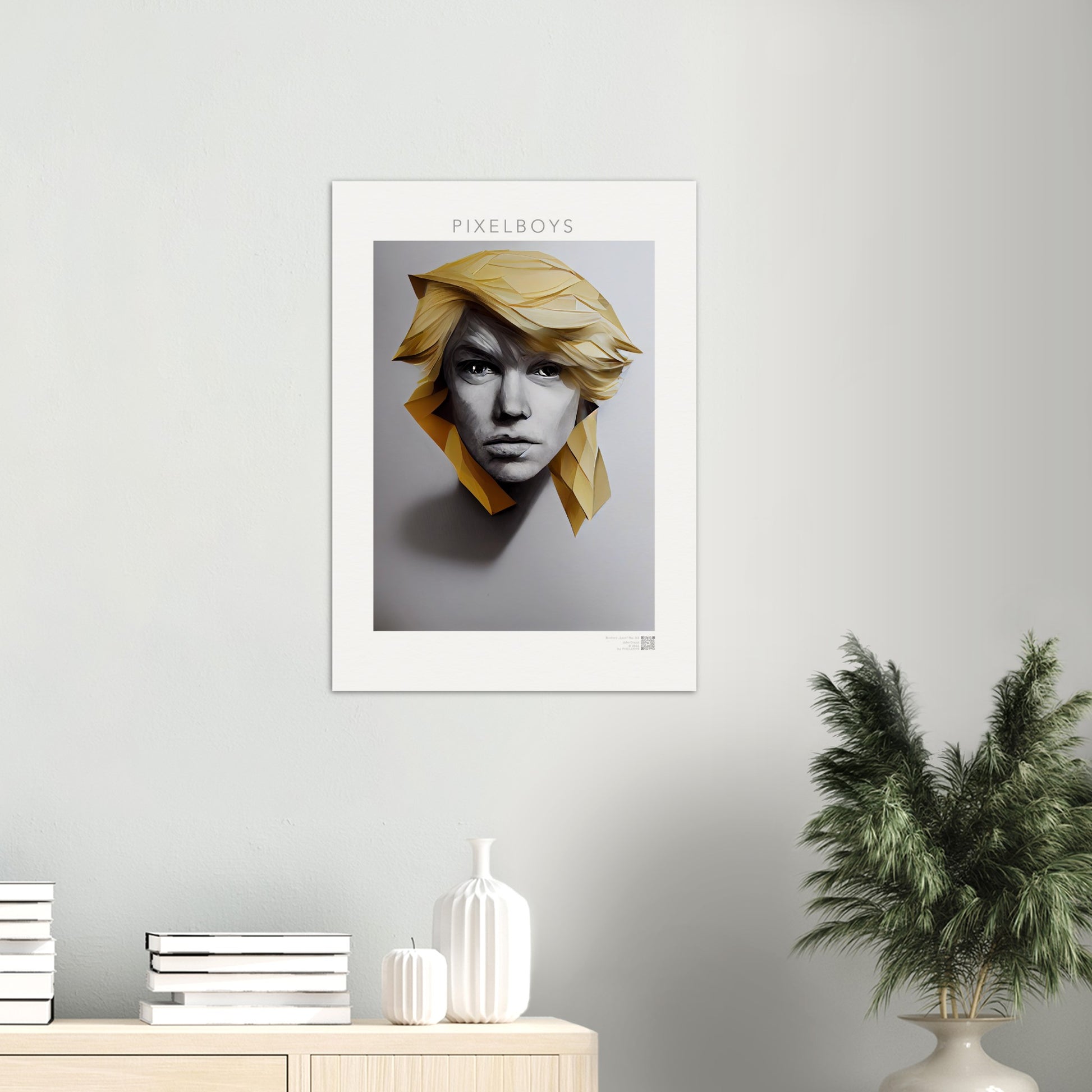 Poster in Museumsqualität - Brothers "Leon" - No.3  - vintage art - Art of Brother - Fineart - Drillinge - Wandkunst - Poster with frame - Bruder Kollektion - artwork - art brand - printed cup personalized - pixelboys - Kunstdrucke - wandbilder - wall art - Kunst auf Tassen - Office Poster - Gastrotassen - Wanddekoration - Geschenkidee  - blonde brüder - big - brother - family - Geschenkidee - Acrylkunst - triplets - Geschenkidee - Office Poster - Acryldruck -