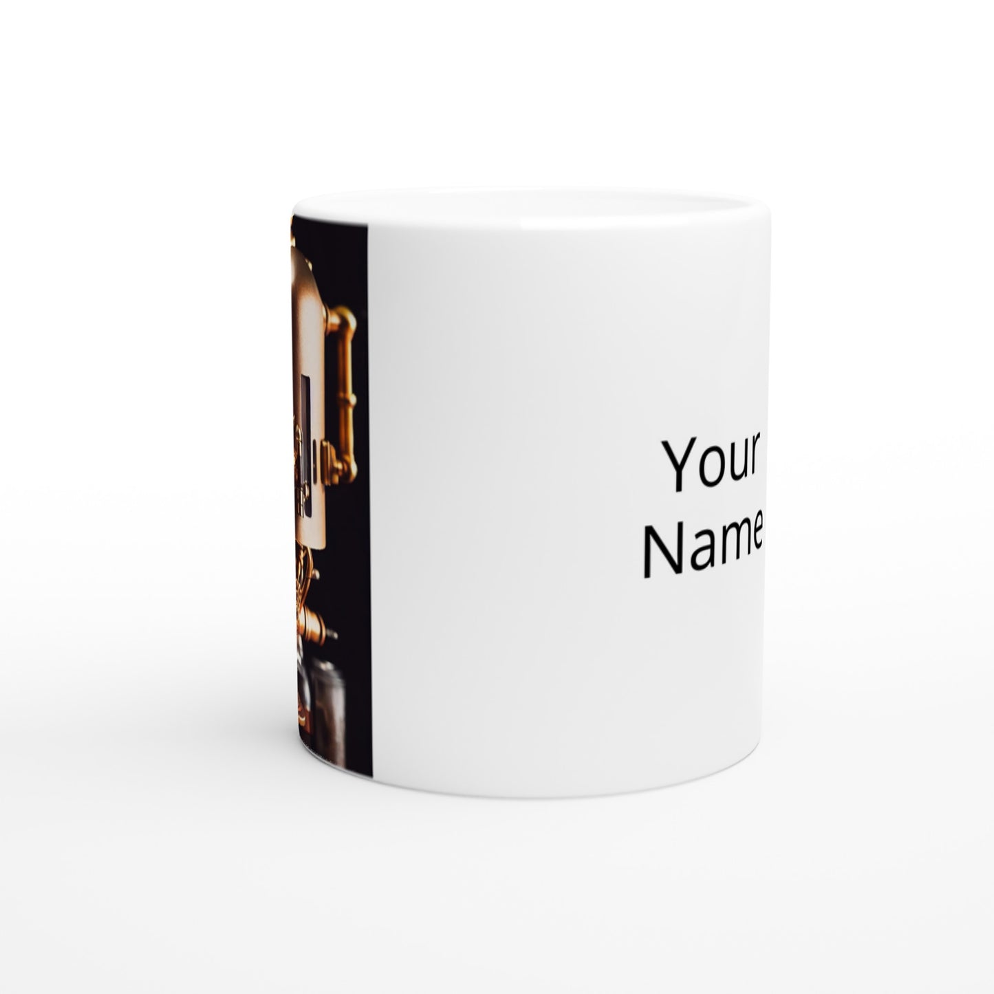 Personalisierbare Tasse - Steampunk - Coffee Maker - No.7 - Collection Cup - Pixelboys - Wandbild - Kunstwerk - Hotelkunst - Kunst auf Postern - Fine Art - Steampunk - Future - Maschine - Poster with frame - Office Poster - Art Brand - Pixelboys - Coffee House - Restaurant Poster - Wall Art - Kunstdruck - Geschenkidee - Kunst auf Acrylglas - Future Coffee Cup - Personalisierbare Tasse - Gastro Tasse - exklusiv - Acryldruck - Gastronomie Poster - Hotelposter - Teestube - Steam Punk Kitchen -   