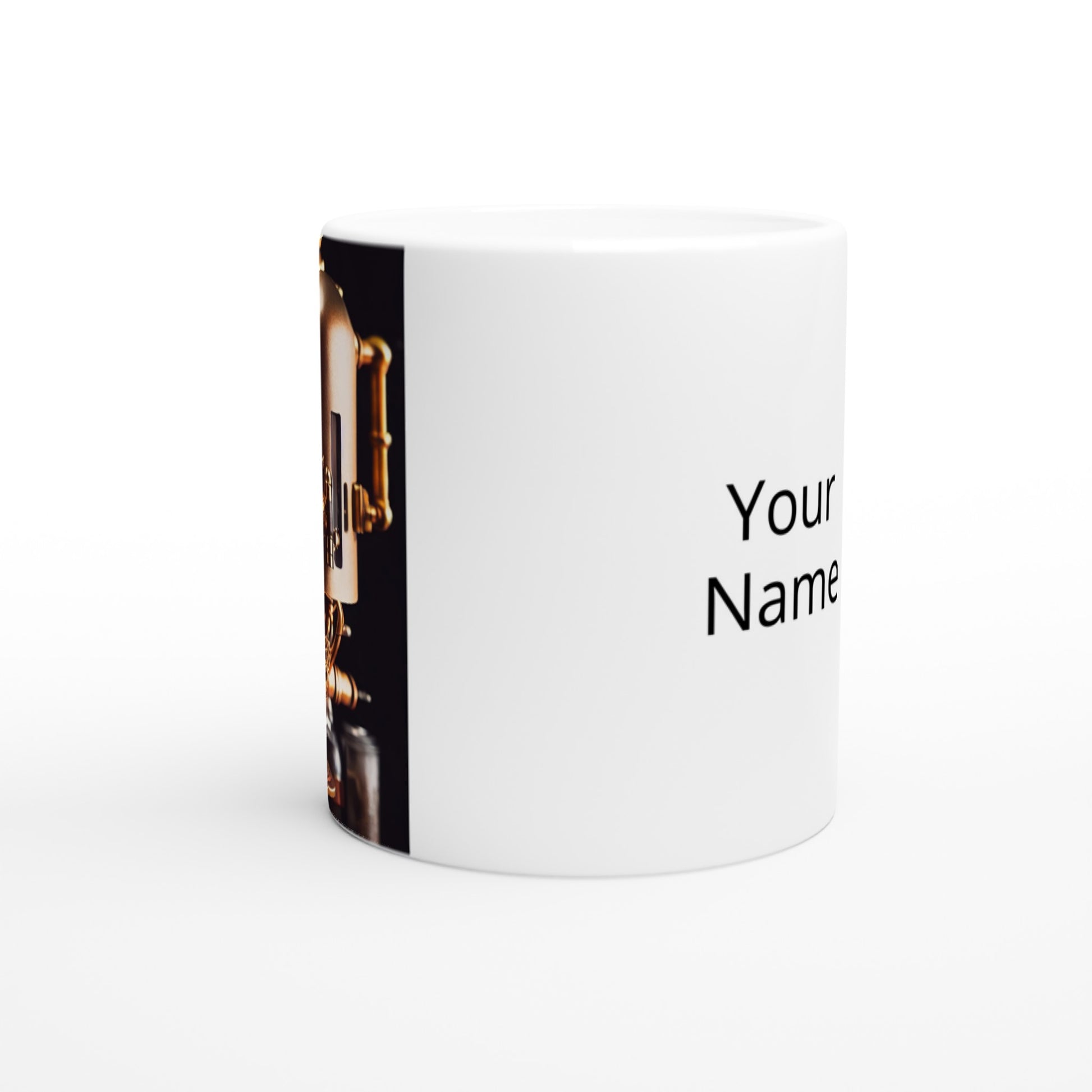 Personalisierbare Tasse - Steampunk - Coffee Maker - No.7 - Collection Cup - Pixelboys - Wandbild - Kunstwerk - Hotelkunst - Kunst auf Postern - Fine Art - Steampunk - Future - Maschine - Poster with frame - Office Poster - Art Brand - Pixelboys - Coffee House - Restaurant Poster - Wall Art - Kunstdruck - Geschenkidee - Kunst auf Acrylglas - Future Coffee Cup - Personalisierbare Tasse - Gastro Tasse - exklusiv - Acryldruck - Gastronomie Poster - Hotelposter - Teestube - Steam Punk Kitchen -   