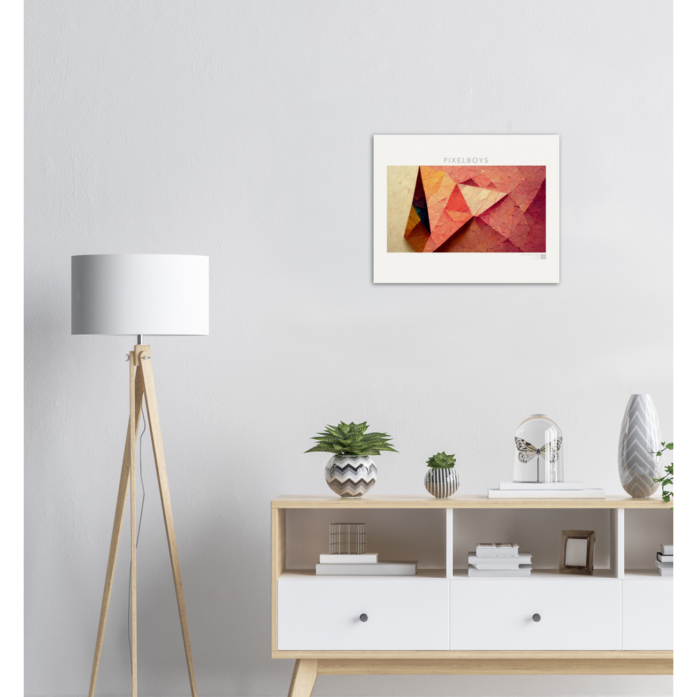 Poster - Paper Fall-No. 2: "Autumn Corner" - "Herbst Ecke"