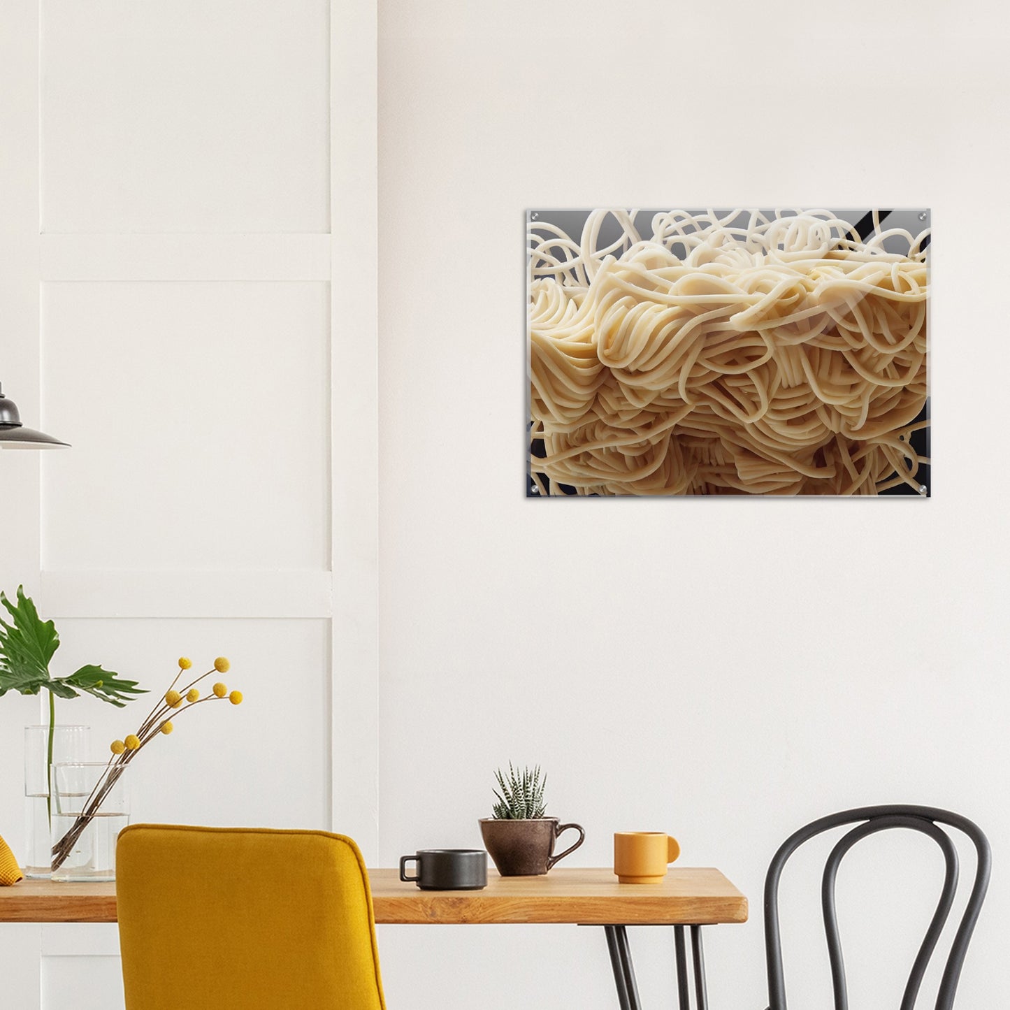 Acrylbild - in Museumsqualität - Noodle Knot - Pasta Love - Italien - China - Restaurant - Nudeln - Nudelknoten - Pasta - Teigwaren  - Wandkunst - Kunstdruck - Acryldruck - Kunstwerk - Office Poster - Poster mit Rahmen - Kaffee Tasse - Poster mit Leisten - Bedruckte Tassen - Kunst Marke - Art Brand - Kunstdrucke - Papier: 250g/qm - Künstler: Pixelboys - Office Poster - Poster with frame - Geschenkidee - Atelier Rome - Atelier Bologna - Atelier Milano -