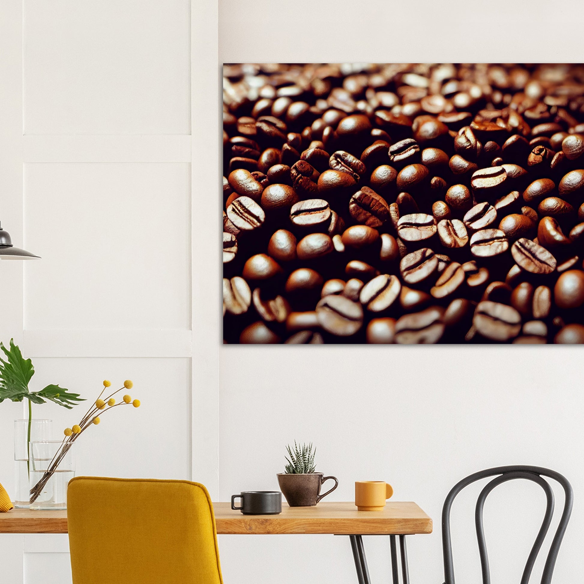 Poster in Museumsqualität - Coffee Beans - Personalisierbar - customized - Coffee Passion - Wandkunst - Kunstdruck - Acryldruck - Kunstwerk - Office Poster - Poster mit Rahmen - Kaffee Tasse - Poster mit Leisten - Bedruckte Tassen - Kunst Marke - Art Brand - Kunstdrucke - Papier: 250g/qm - Künstler: Pixelboys - Office Poster - Poster with frame - Geschenkidee - Kaffee Liebe - Coffee passion, Kaffeehaus - Coffee to go - Atelier Wien - Atelier Austria - Atelier USA -