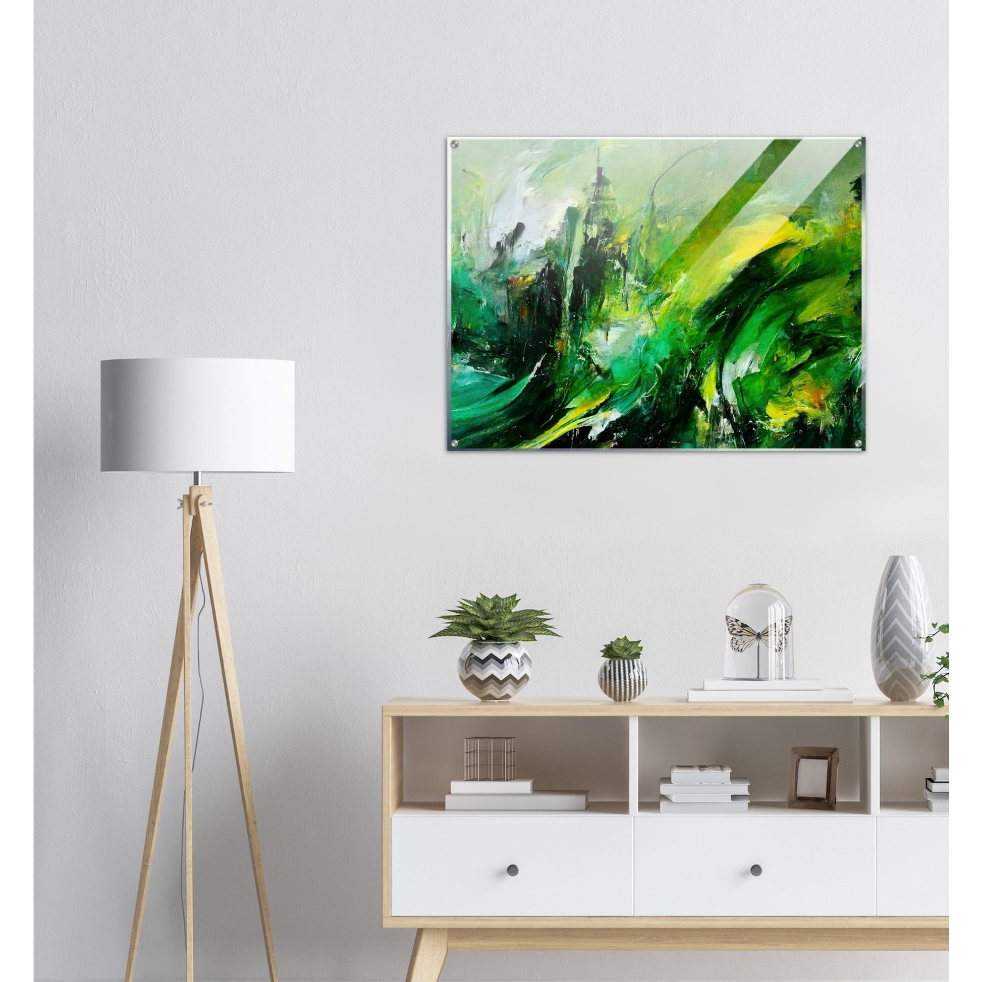 Acrylbild auf Glas - „Revenge of Nature“ - The Capitol - Washington D.C. - Ölgemälde - Capitol - Abstract - USA - Planet - Fineart - Green Sea - Wandkunst - Holzrahmen - Poster with frame - Abstract Green - artwork - art brand - printed cup personalized - Holzleisten - pixelboys - Kunstdrucke - wandbilder - wall art - Kunst auf Tassen  - Office Poster - Gastrotassen - Wanddekoration - Fineart  - Colorfull - Dynamic - Acrylkunst - Geschenkidee - Office Poster - Acryldruck - Abstrakte Kunst -