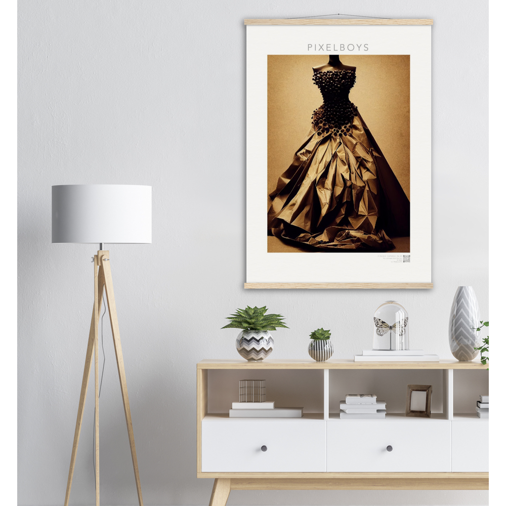 Poster mit Rahmen "Art Du Café" - Hot Fashion - No. 2 - "Isabella" - Kaffebohnen Liebe ♡ - Amore ♡ - Pizza Pasta Love - Kaffe Liebe ♡- Künstler: "The Unknown Artist Nb-517" - Kunstdruck - Wandbild - Poster - Pixelboys - Atelier - Mailand - Rom - Neapel - Turin - Palermo - Catania - Florenz - Genua - Bologna - Bari -