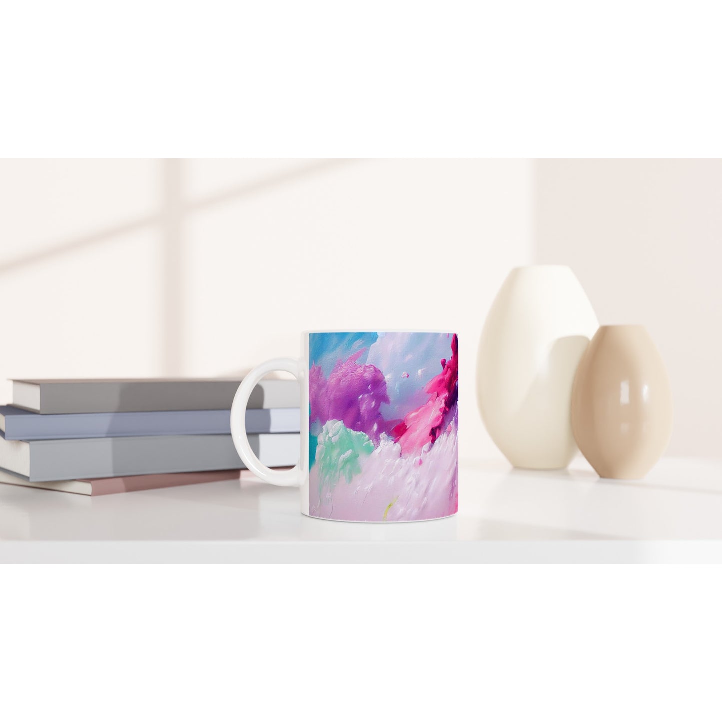 Sammeltasse (bedruckt) - in Museumsqualität - Candy floss - Süßigkeiten - Kindheit - Cubism - Holzleisten - Fineart - Zuckerwatte - Wandkunst - Poster with frame - Abstract Kollektion - artwork - art brand - printed cup personalized - pixelboys - Kunstdrucke - wandbilder - wall art - Kunst auf Tassen - vintage art - Office Poster - Gastrotassen - Wanddekoration - Geschenkidee  - Cabdyland - Icecream - Geschenkidee - Acrylkunst - Geschenkidee - Office Poster - Acryldruck - Abstrakte Kunst