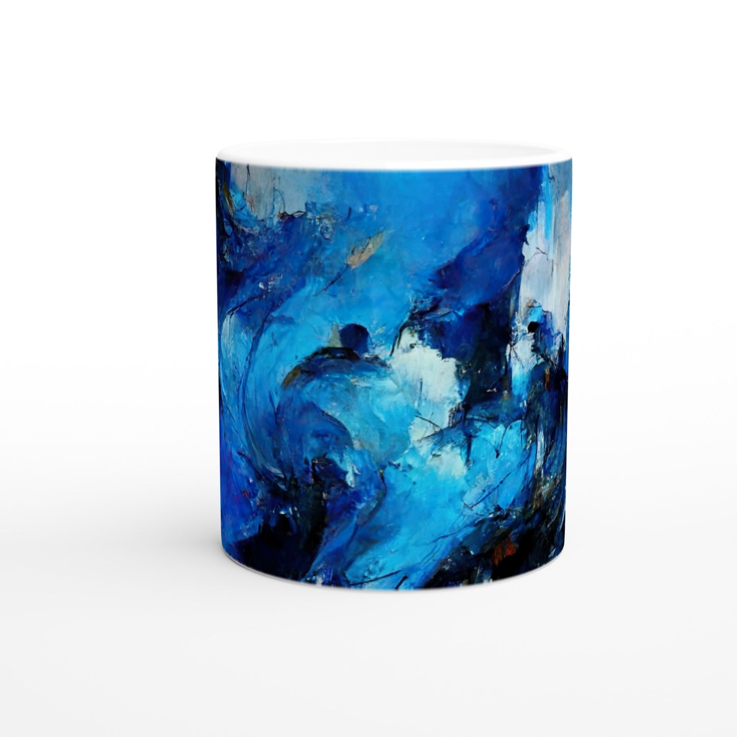 Sammeltasse (bedruckt) in Museumsqualität - Blue Revolution - Art of Cubism - Fineart - Peace - Wandkunst - Mankind - Poster with frame - Abstract Blue Kollektion - artwork - art brand - printed cup personalized - pixelboys - Kunstdrucke - wandbilder - wall art - Kunst auf Tassen - vintage art - Office Poster - Gastrotassen - Wanddekoration - Geschenkidee  - political peace - freedom - uno - Geschenkidee - Acrylkunst - blauhelme - Geschenkidee - Office Poster - Acryldruck -