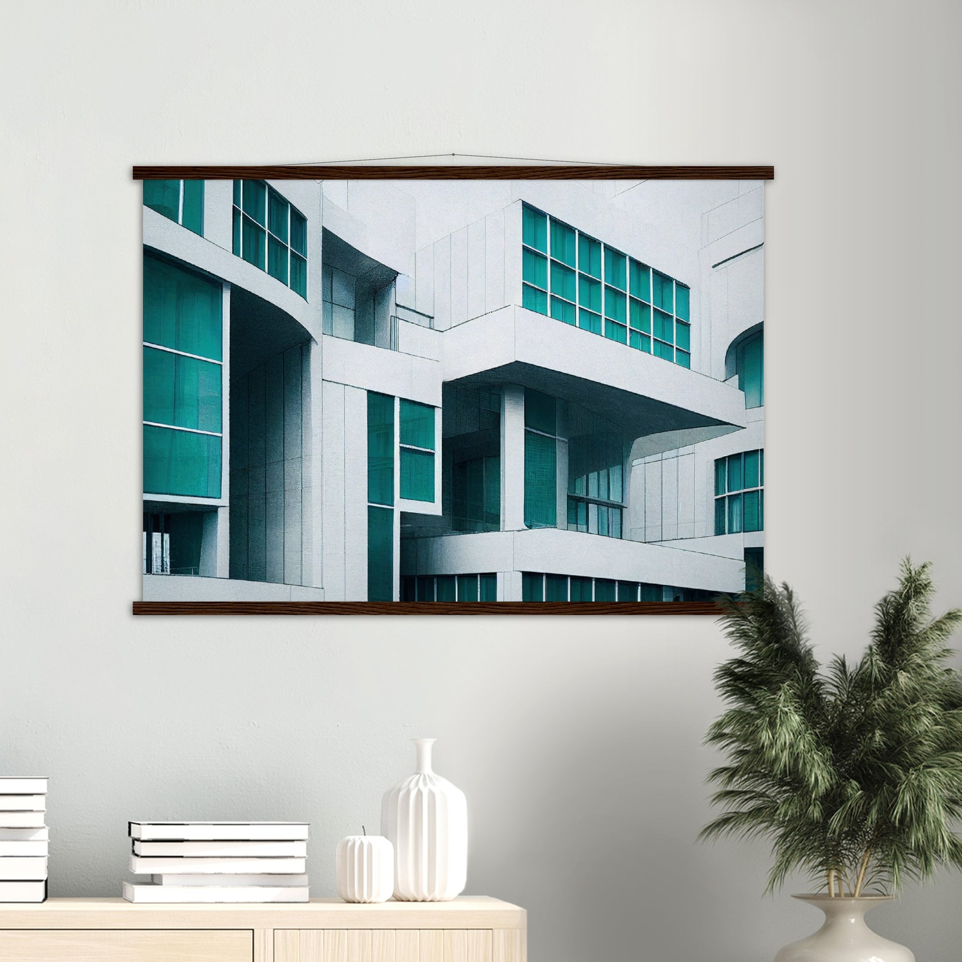 Poster mit Leisten (Holz) - in Museumsqualität - Kunst auf Tassen - Modern Architecture - Rotterdam  - Dutch Art - Design of Art - Fineart - Wandkunst - Poster with frame - vintage architecture - dutch future architecture  - home castle - artwork - art brand - printed cup personalized - pixelboys - Holland - Kunstdrucke - wandbilder - wall art - Kunst auf Tassen - Office Poster - Gastrotassen - Wanddekoration - Geschenkidee - Skyline - Rotterdam - city Architecture - urbanism - Geschenkidee  - Award -