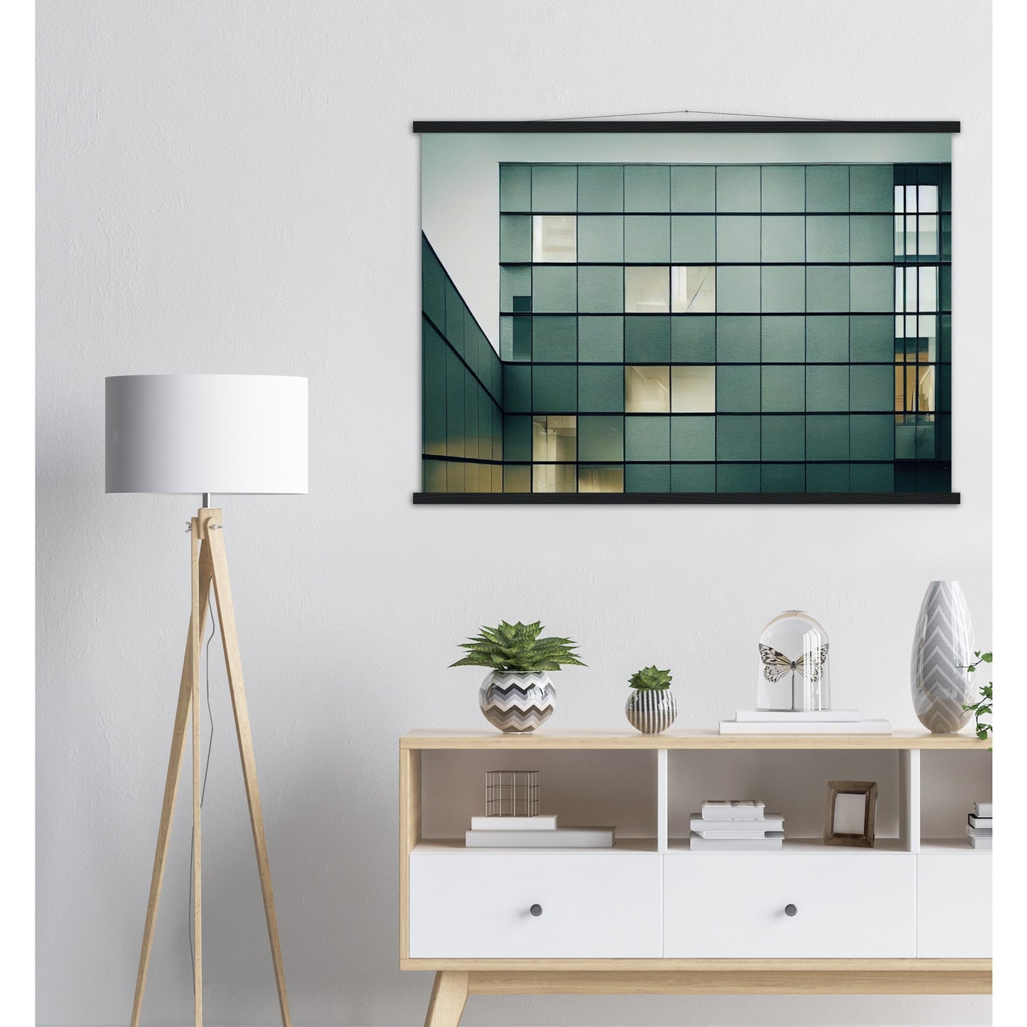 Poster mit Leisten (Holz) - in Museumsqualität - Modern Architecture - Moscow - Peace - Art of Russia - Fineart - Wandkunst - Poster with frame - vintage architecture - moscow future architecture  - Red place - artwork - art brand - printed cup personalized - pixelboys - moscow - Kunstdrucke - wandbilder - wall art - Kunst auf Tassen - Office Poster - Gastrotassen - Wanddekoration - Geschenkidee - Skyline - Russia - city Architecture - urbanism - Geschenkidee - Moscow Metro  - ☮ -