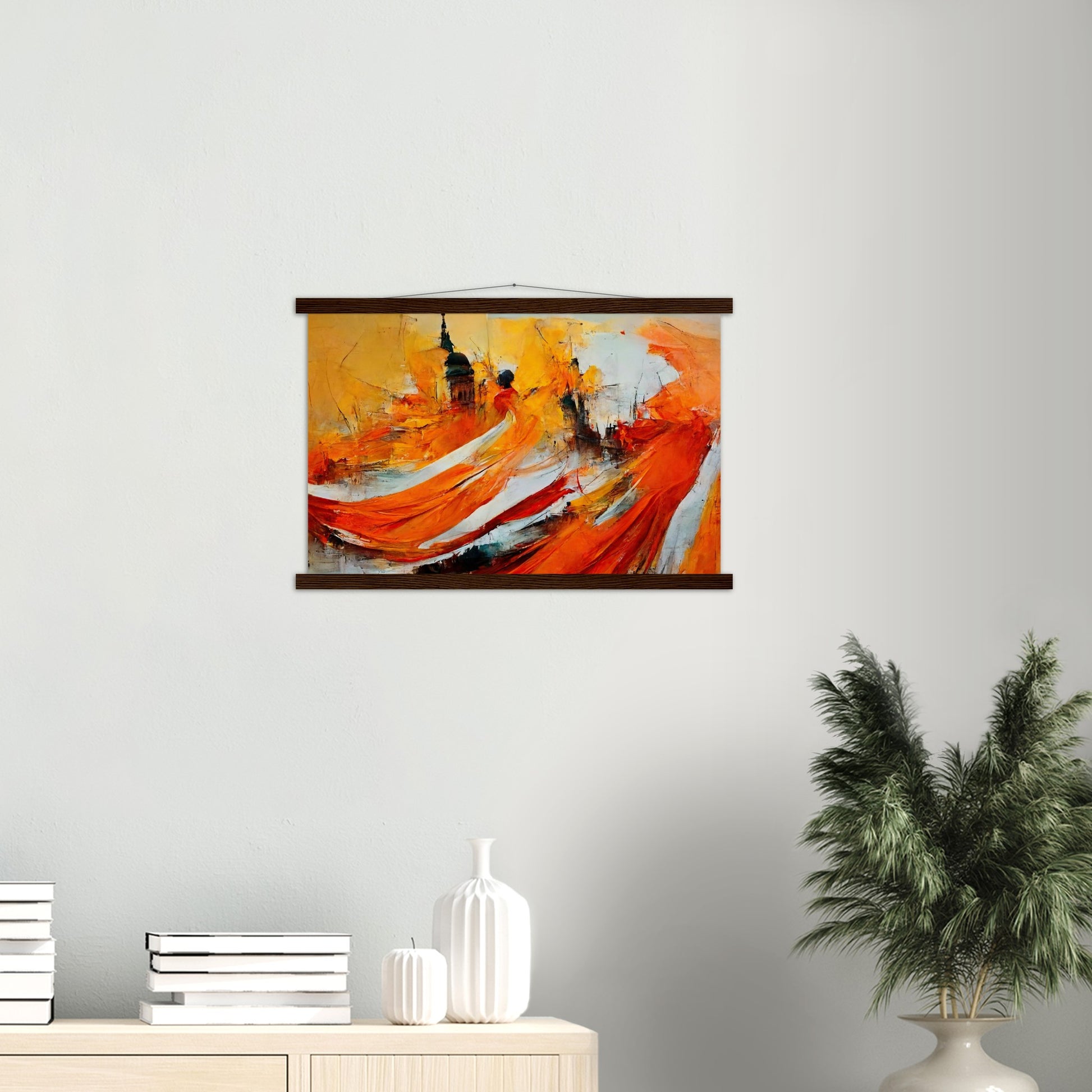 Poster mit Leistem (Holz) - Palio di Siena -„Piazza del Campo" - Toscana - Etruria - horse race - Ölgemälde - Abstract - Italia Art - Posterleisten - Fineart - City Race - Wandkunst - Holzrahmen - Poster with frame - Abstract Orange - artwork - art brand - printed cup personalized - Holzleisten - pixelboys - Kunstdrucke - wandbilder - wall art - Kunst auf Tassen  - Office Poster - Gastrotassen - Wanddekoration - Fineart - Dynamic - Acrylkunst - Geschenkidee - Office Poster - Acryldruck - Abstrakte Kunst -