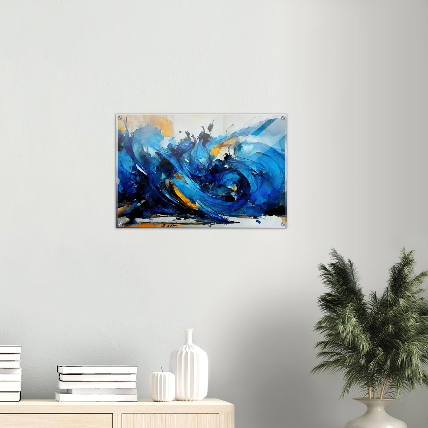 Acrylbild auf Glas in Museumsqualität - Dancing Dervish - Art of Islam - Fineart - Dancing - Wandkunst - Poster with frame - Abstract Blue Kollektion - artwork - art brand - printed cup personalized - pixelboys - Kunstdrucke - wandbilder - wall art - Kunst auf Tassen - vintage art - Office Poster - Gastrotassen - Wanddekoration - Geschenkidee  - Sufis Dance - Derwisch - Sufismus - Geschenkidee - Acrylkunst - Weisheit - Geschenkidee - Office Poster - Acryldruck -