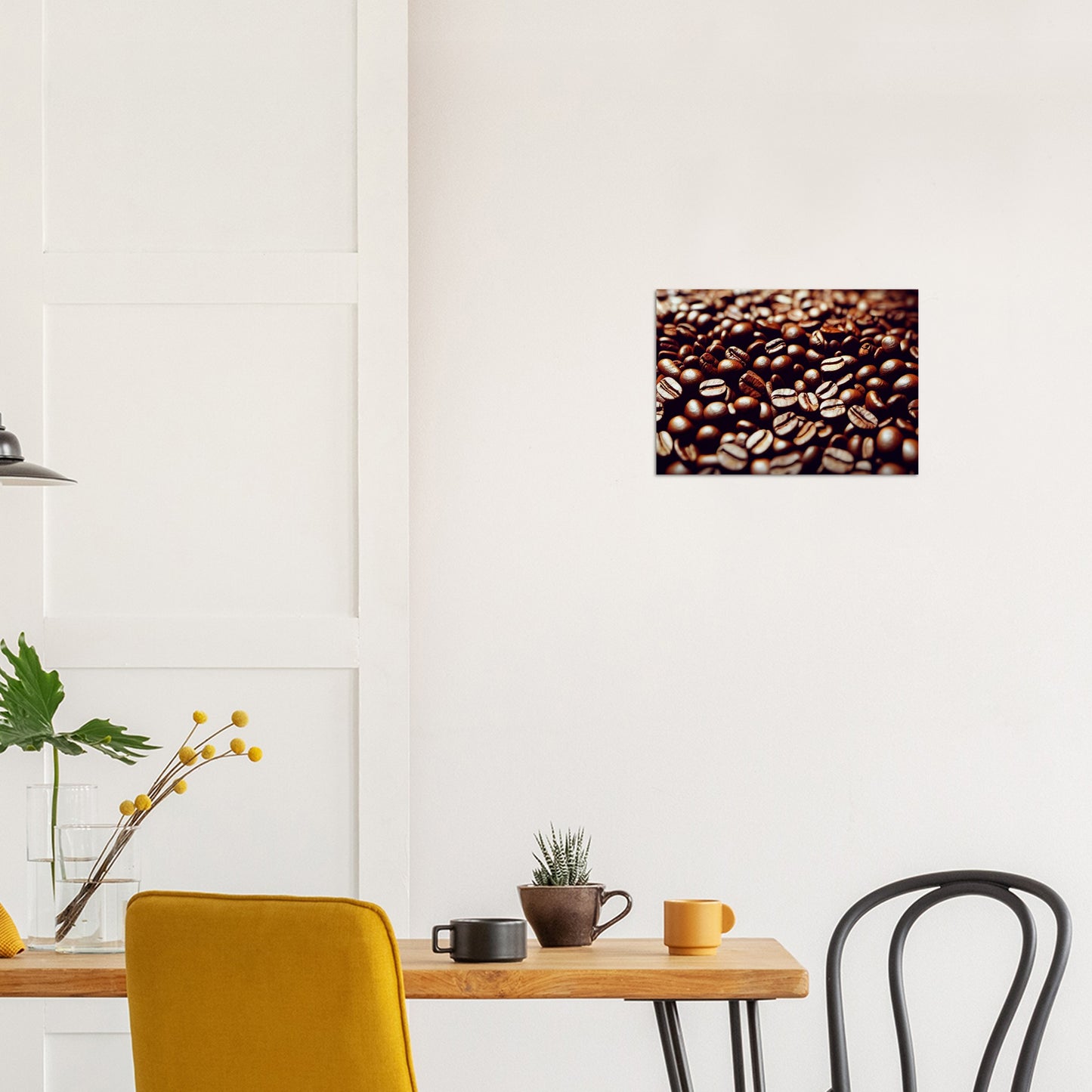 Poster in Museumsqualität - Coffee Beans - Personalisierbar - customized - Coffee Passion - Wandkunst - Kunstdruck - Acryldruck - Kunstwerk - Office Poster - Poster mit Rahmen - Kaffee Tasse - Poster mit Leisten - Bedruckte Tassen - Kunst Marke - Art Brand - Kunstdrucke - Papier: 250g/qm - Künstler: Pixelboys - Office Poster - Poster with frame - Geschenkidee - Kaffee Liebe - Coffee passion, Kaffeehaus - Coffee to go - Atelier Wien - Atelier Austria - Atelier USA -