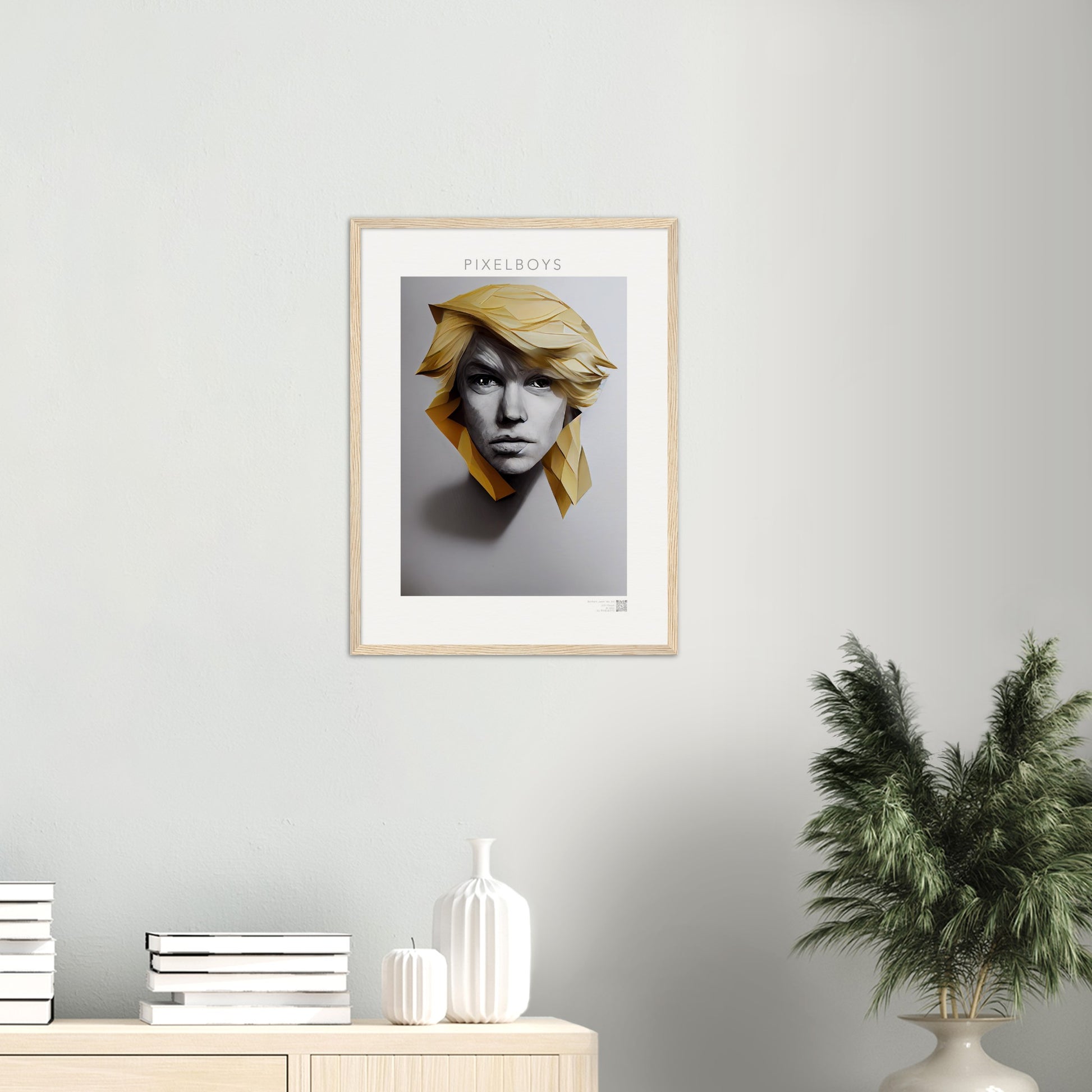 Poster mit Rahmen (Holz) in Museumsqualität - Brothers "Leon" - No.3  - vintage art - Art of Brother - Fineart - Drillinge - Wandkunst - Poster with frame - Bruder Kollektion - artwork - art brand - printed cup personalized - pixelboys - Kunstdrucke - wandbilder - wall art - Kunst auf Tassen - Office Poster - Gastrotassen - Wanddekoration - Geschenkidee  - blonde brüder - big - brother - family - Geschenkidee - Acrylkunst - triplets - Geschenkidee - Office Poster - Acryldruck -